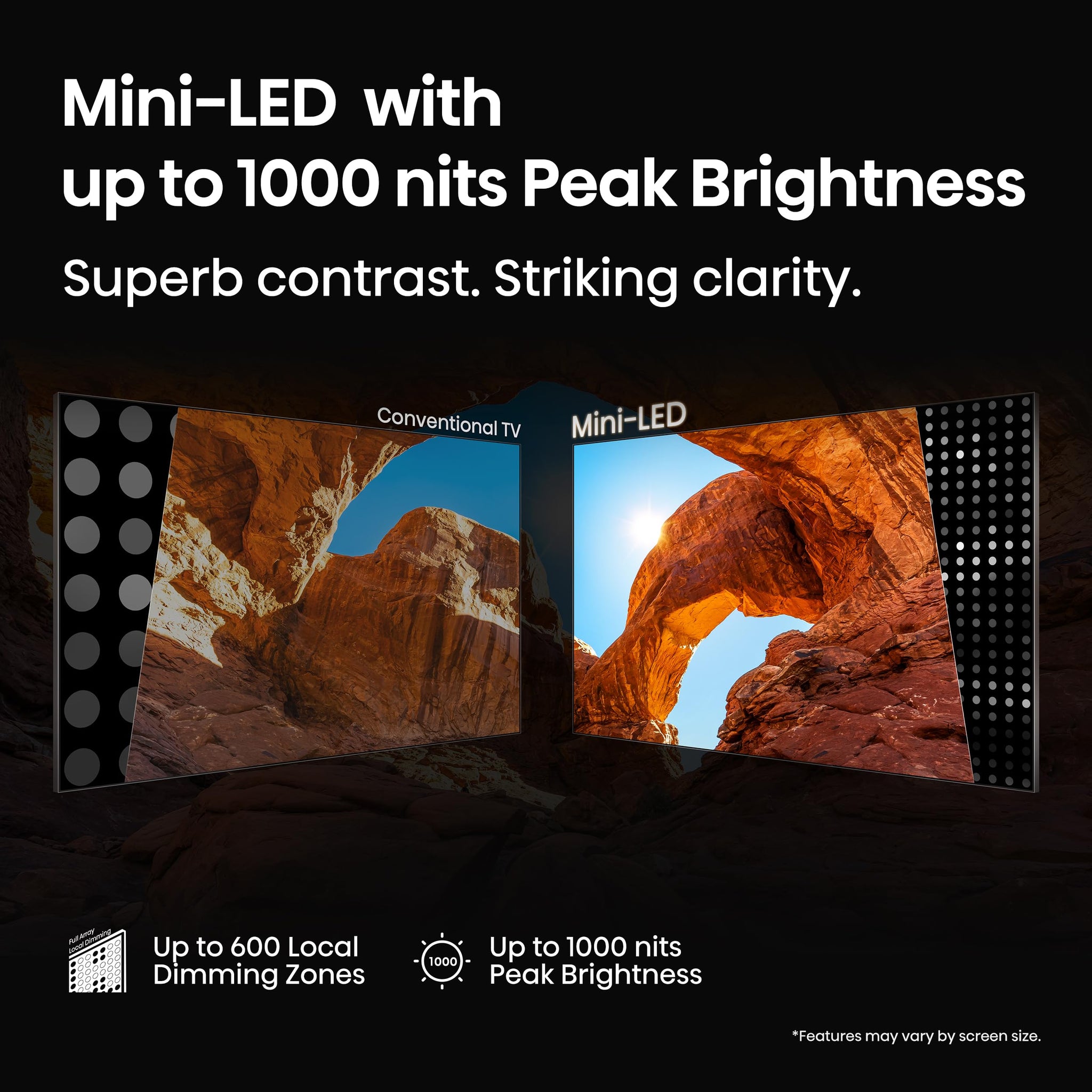 Hisense 55 Inch Mini LED 4K Smart TV for Ultimate Sports Viewing