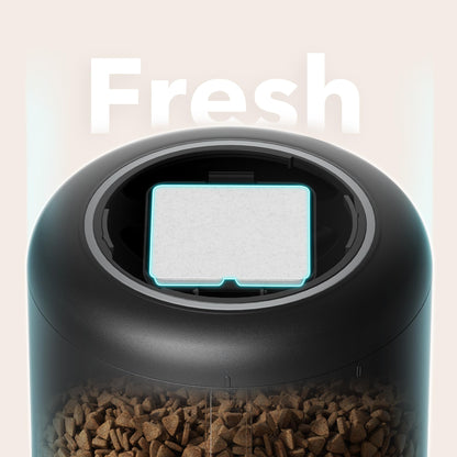 Automatic Cat Feeder with Freshness Preservation and Timed Meals