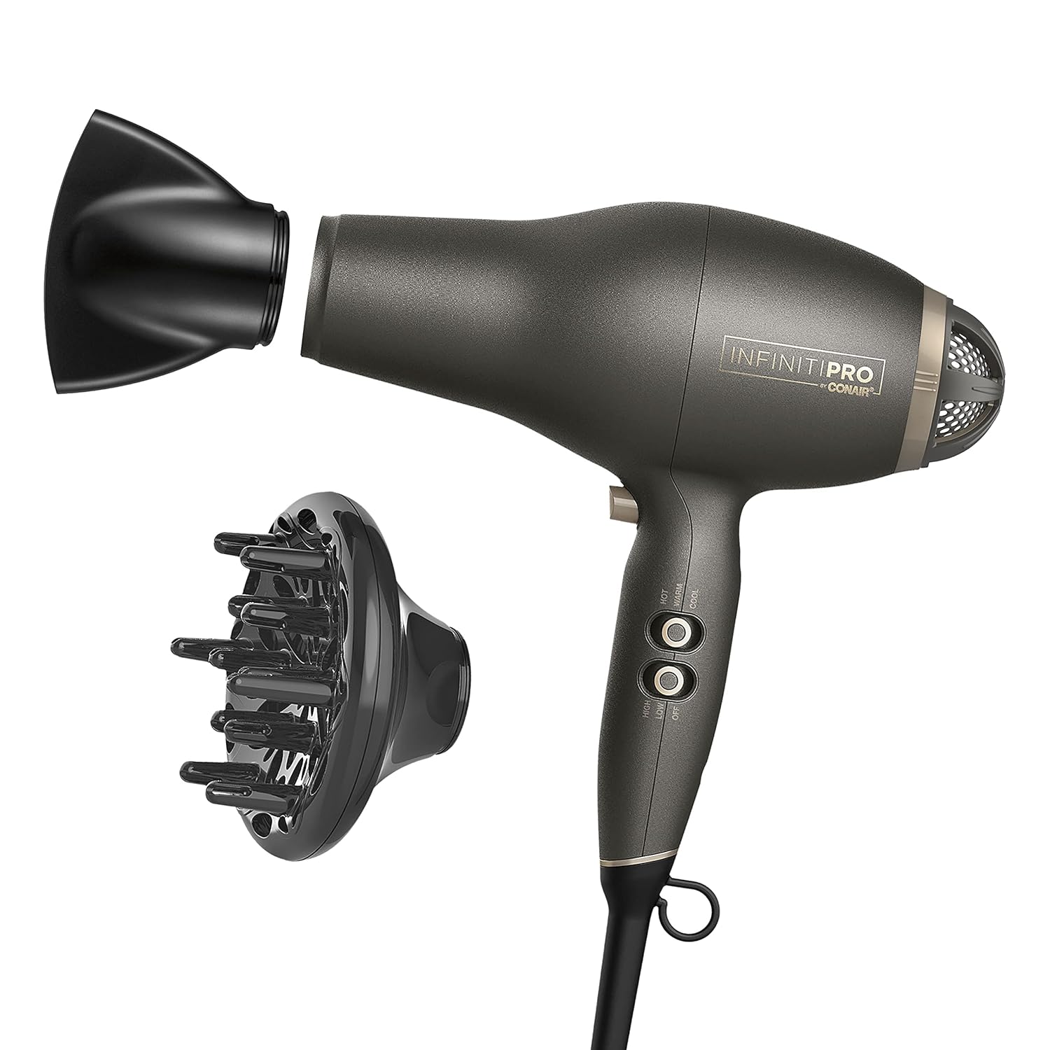 InfinitiPRO Conair FloMotion Pro Hair Dryer Adjustable Airflow