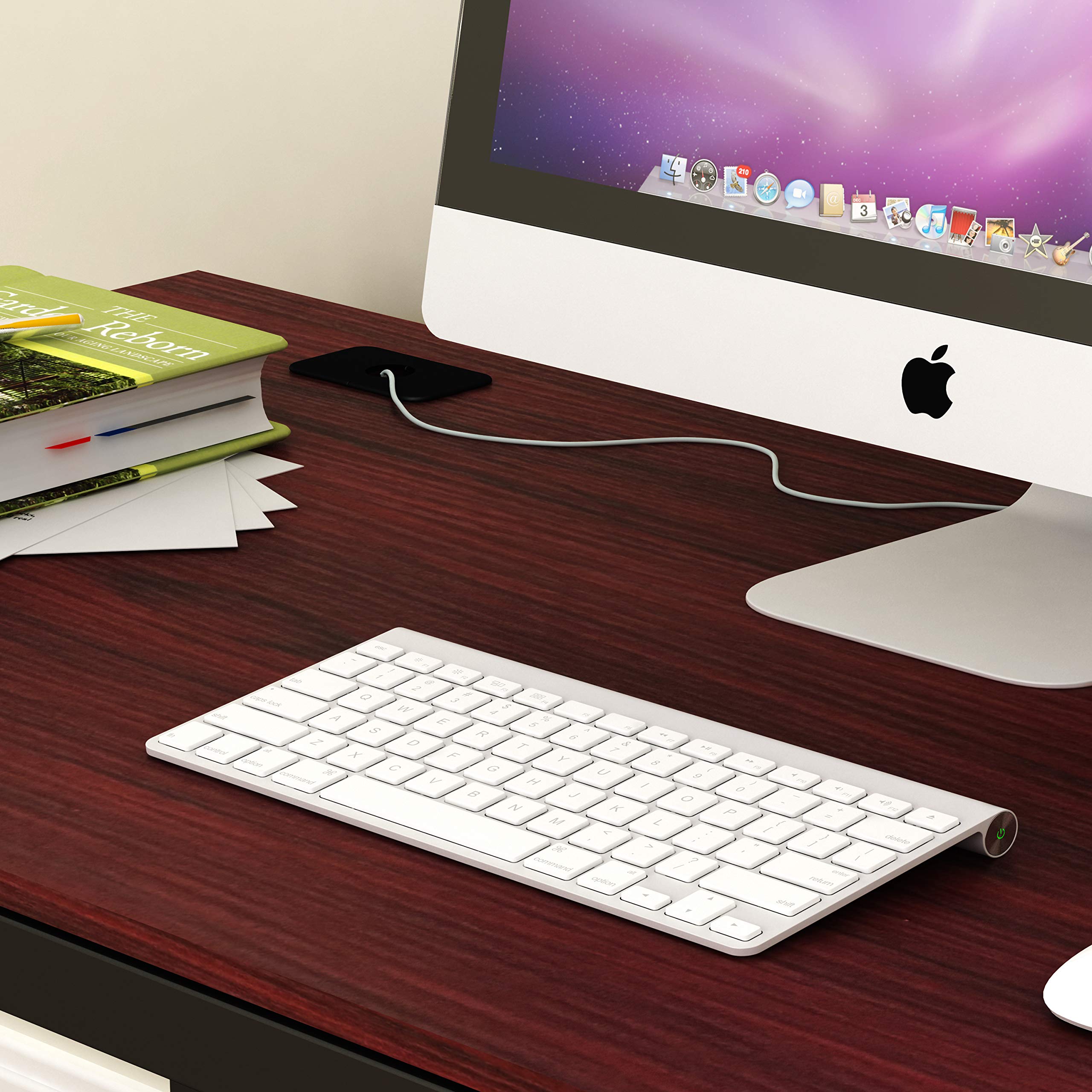 55 Inch Espresso Office Computer Desk for Professionals