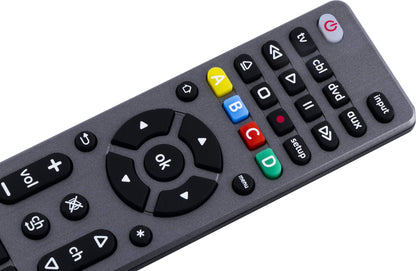 GE Universal Remote Control for 4 Devices Easy Setup