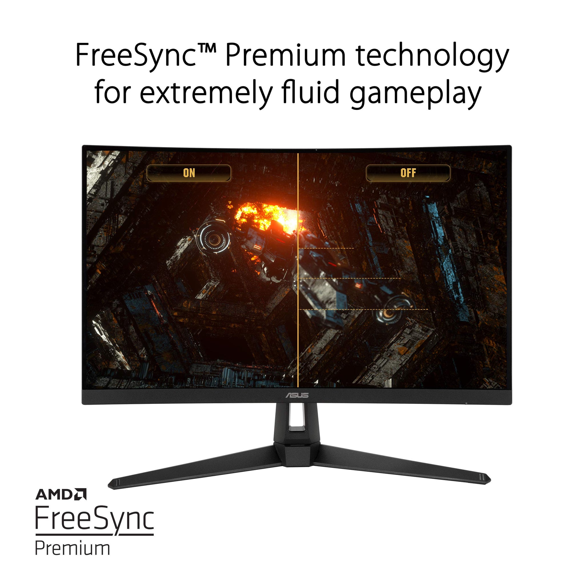 ASUS TUF Gaming 32 Inch Curved Monitor for Smooth Gameplay