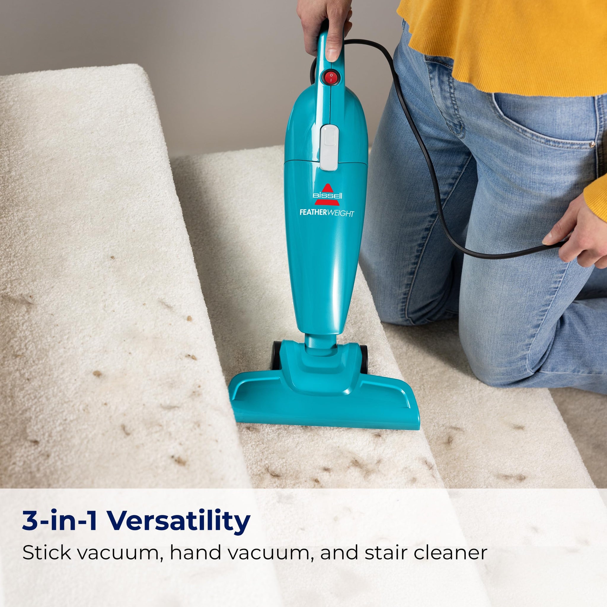 Bissell Featherweight Lightweight Stick Vacuum for Easy Cleaning