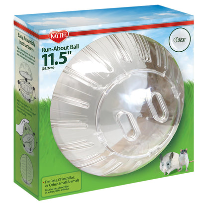 Kaytee 5 Inch Clear Exercise Ball for Dwarf Hamsters