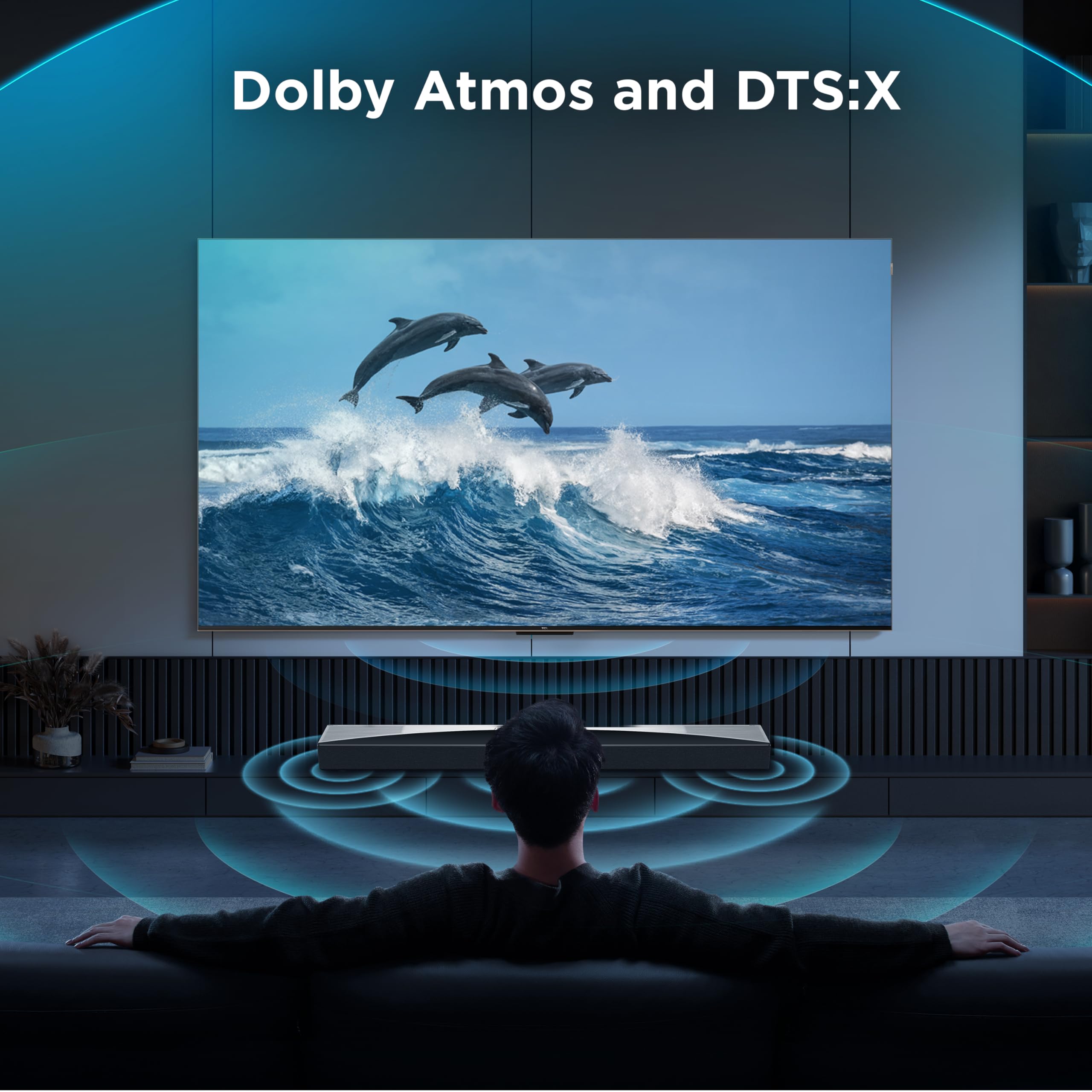 TCL Q85H 7.1.4 Channel Sound Bar with Dolby Atmos