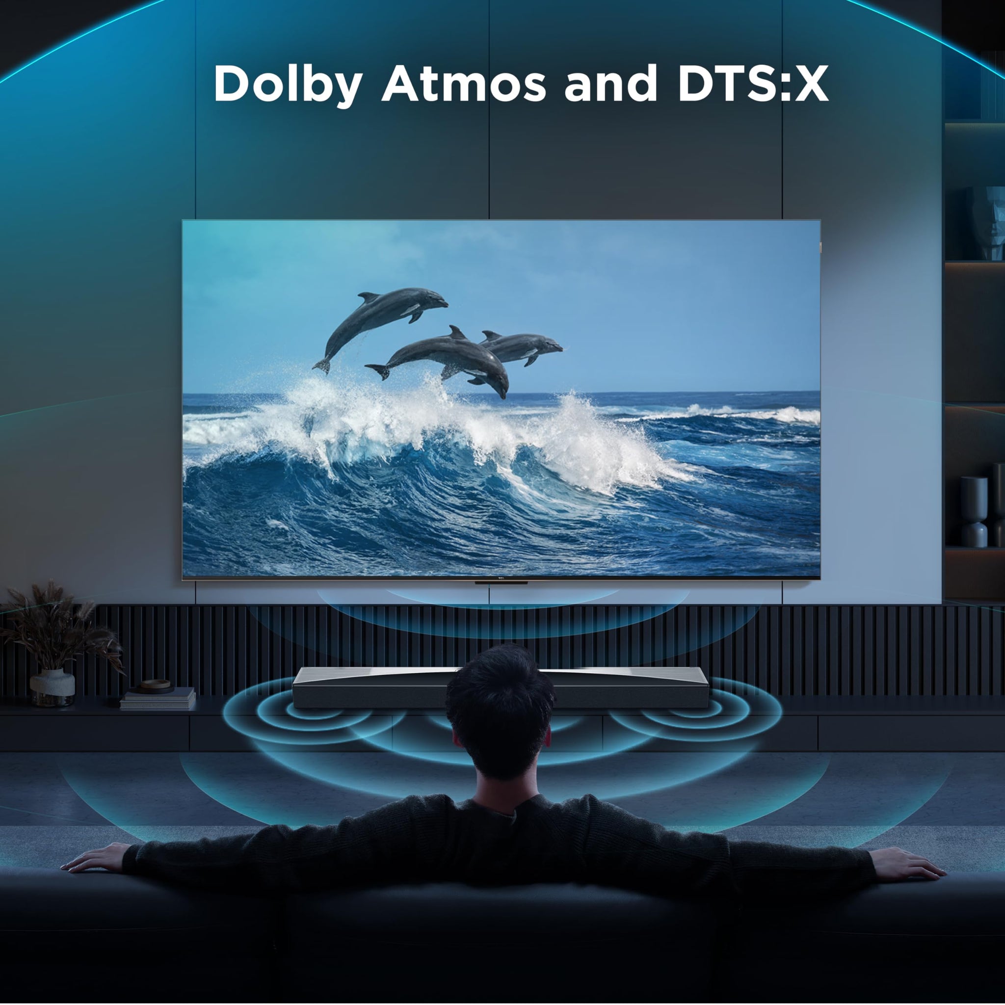 TCL Q85H 7.1.4 Channel Sound Bar with Dolby Atmos