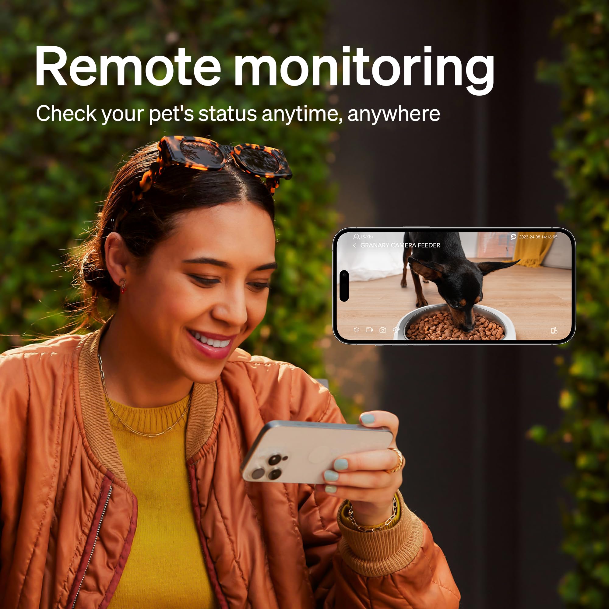 PETLIBRO Automatic Cat Feeder with HD Camera and Alerts