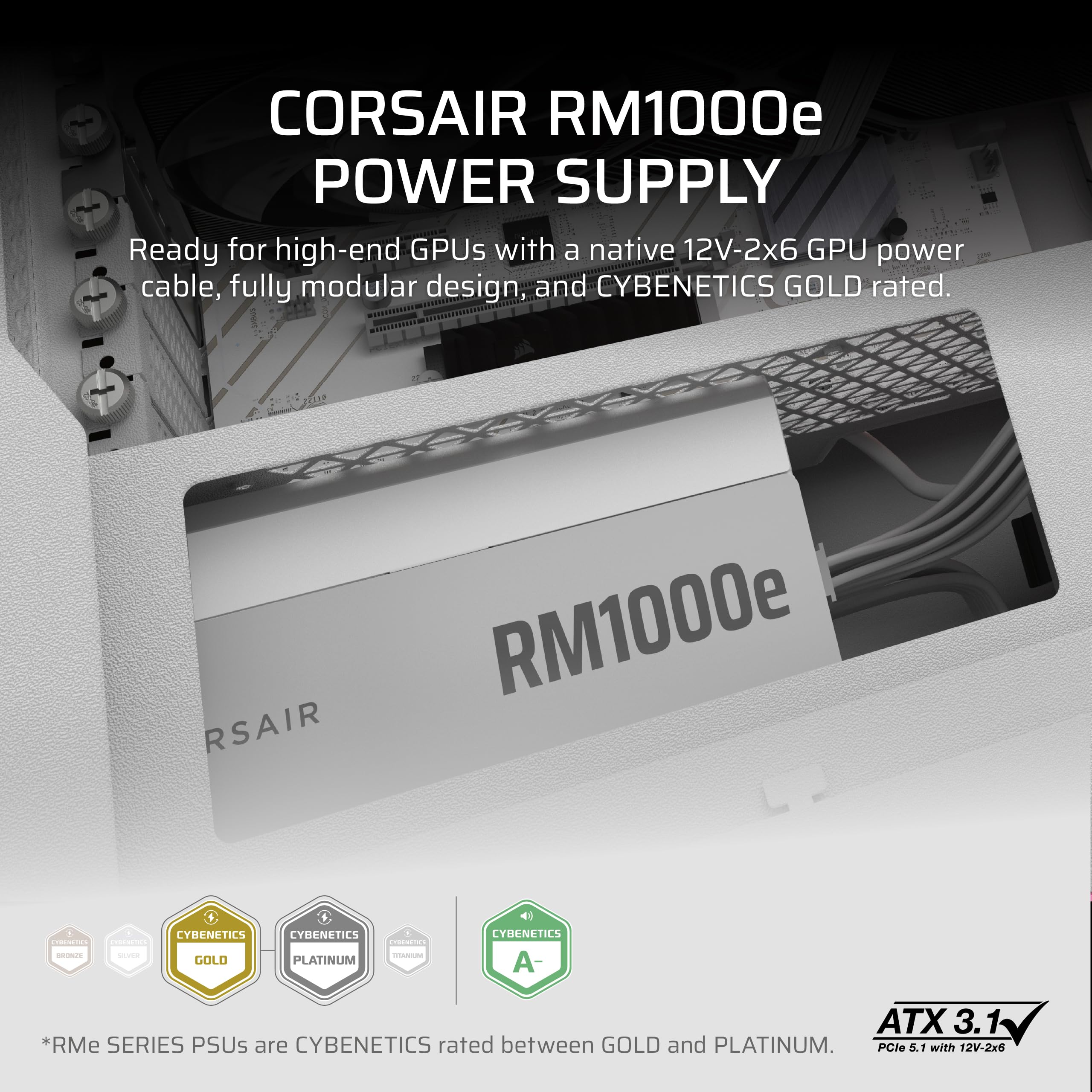 Corsair RM650e Fully Modular Low Noise Power Supply