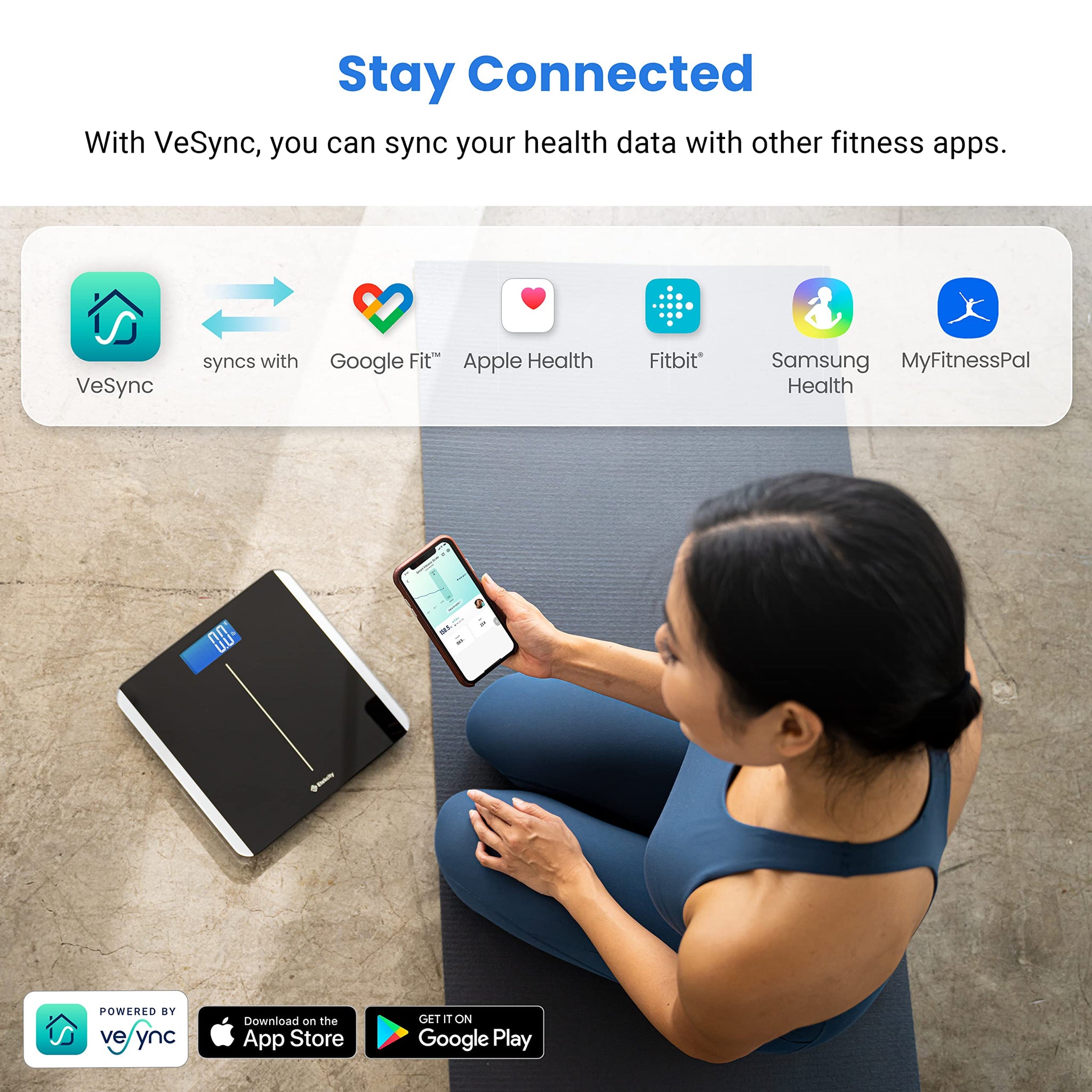 Smart Body Weight Scale with Accurate BMI Tracking