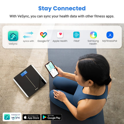 Smart Body Weight Scale with Accurate BMI Tracking