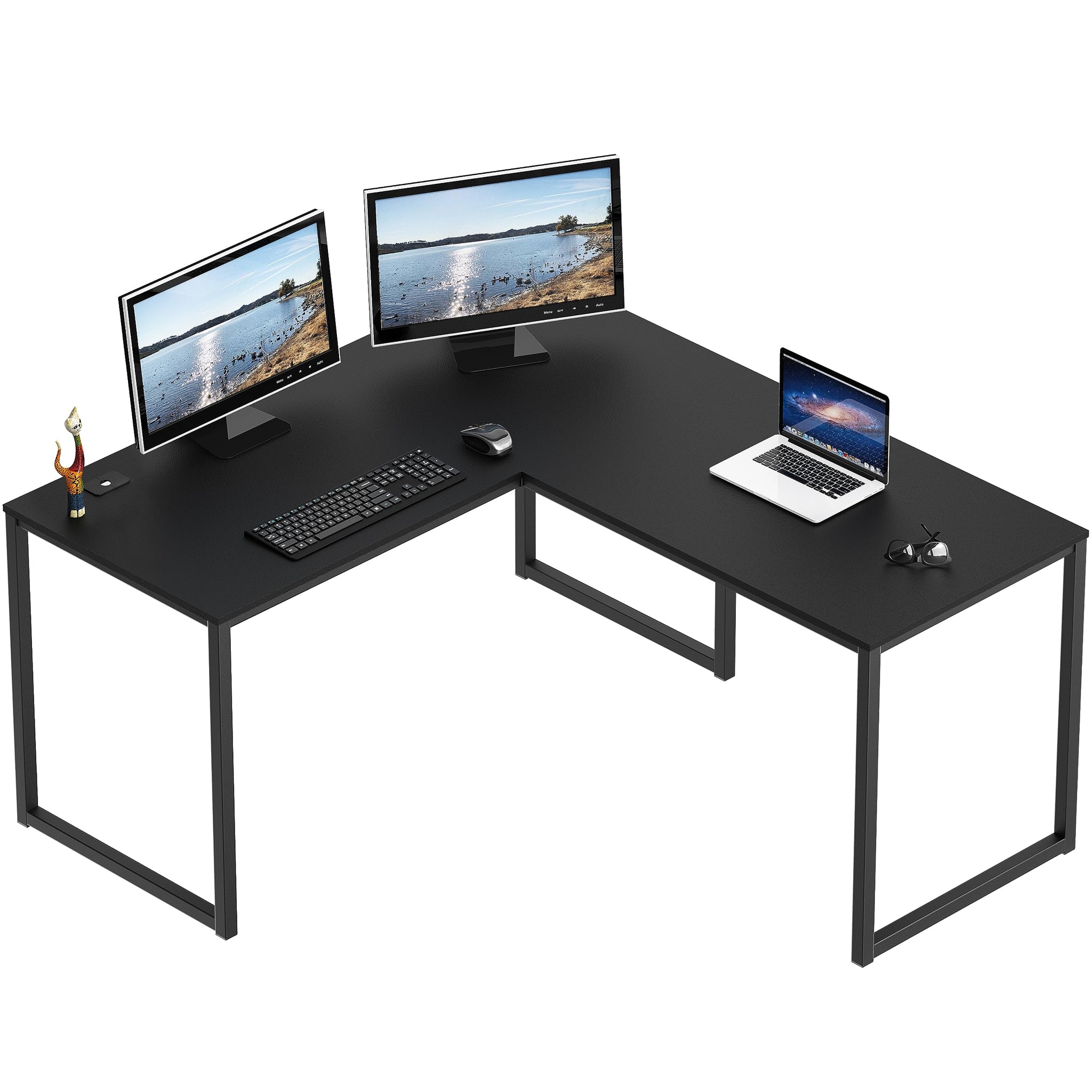 L Shape Home Office Desk for Maximal Workspace