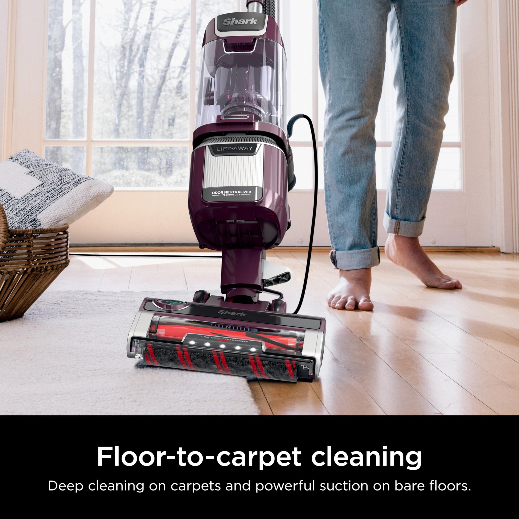 Shark Navigator Lift-Away Vacuum with Self-Cleaning Brushroll