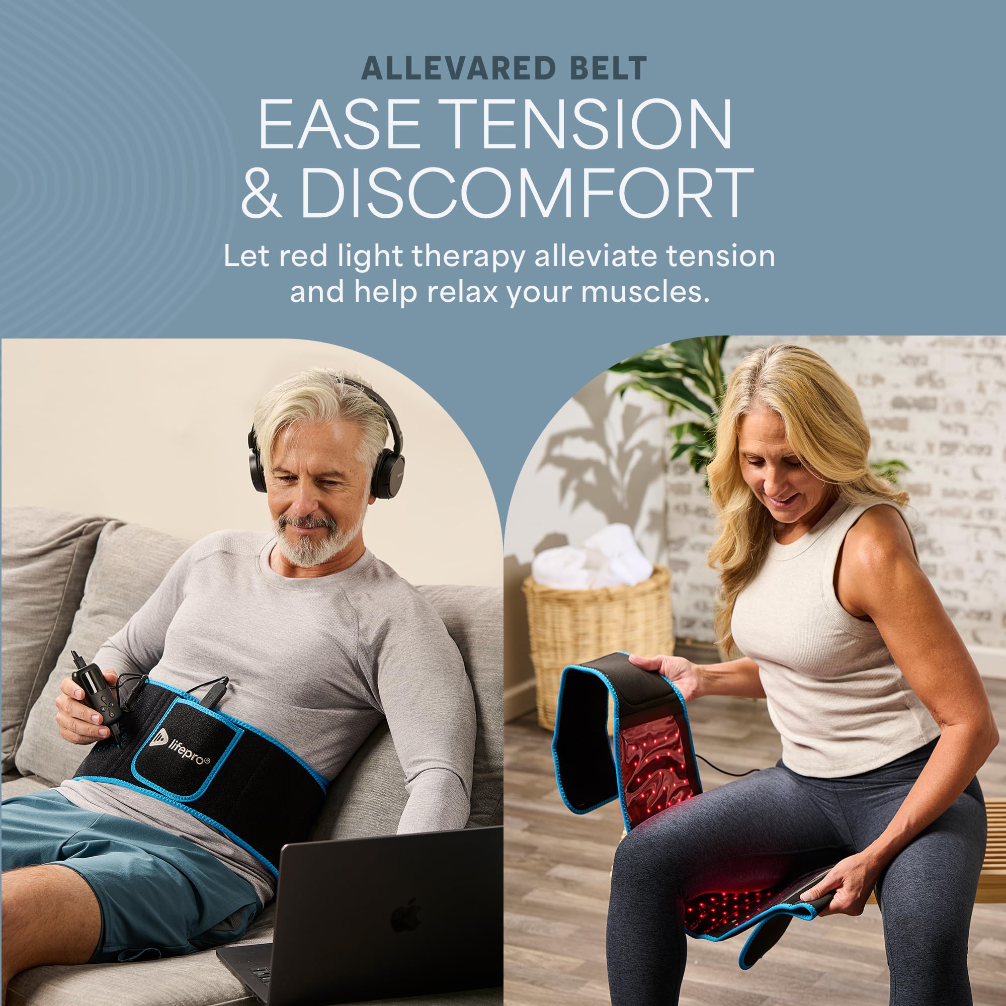Lifepro Red Light Therapy Belt for Pain Relief