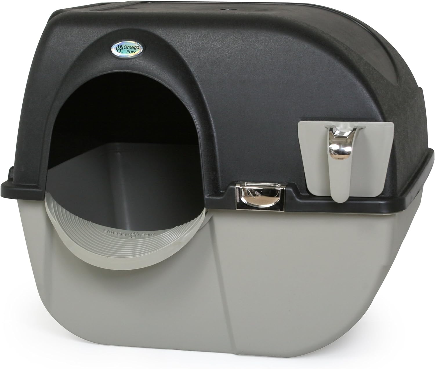 Omega Paw Elite Self Cleaning Litter Box with Durable Design
