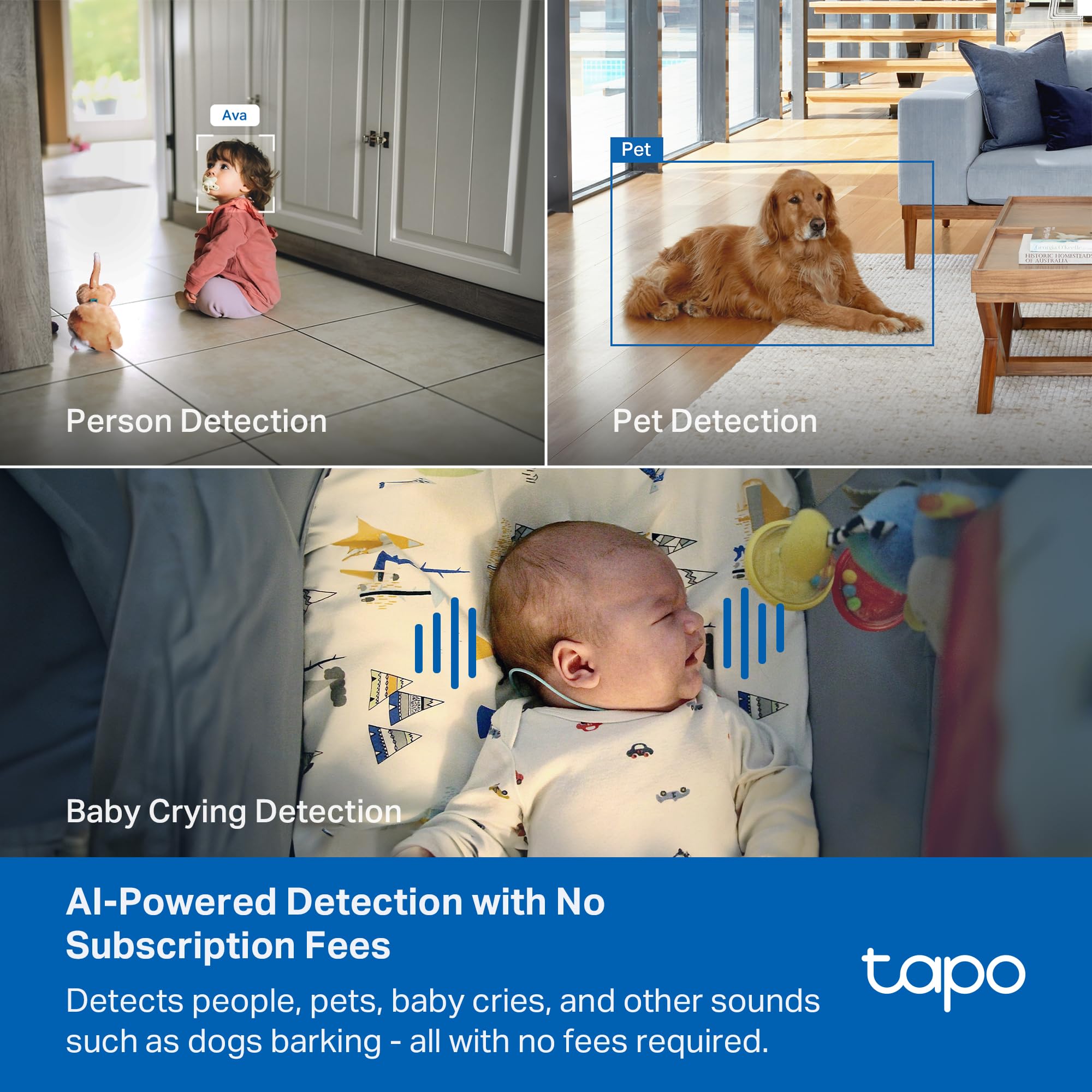TP-Link Tapo 2K QHD Pan Tilt Security Camera