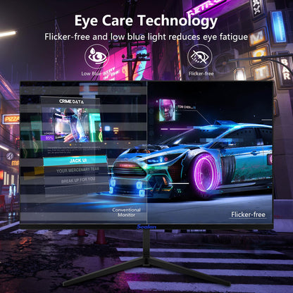 27 Inch IPS Gaming Monitor 100Hz Frameless 1080P HDMI