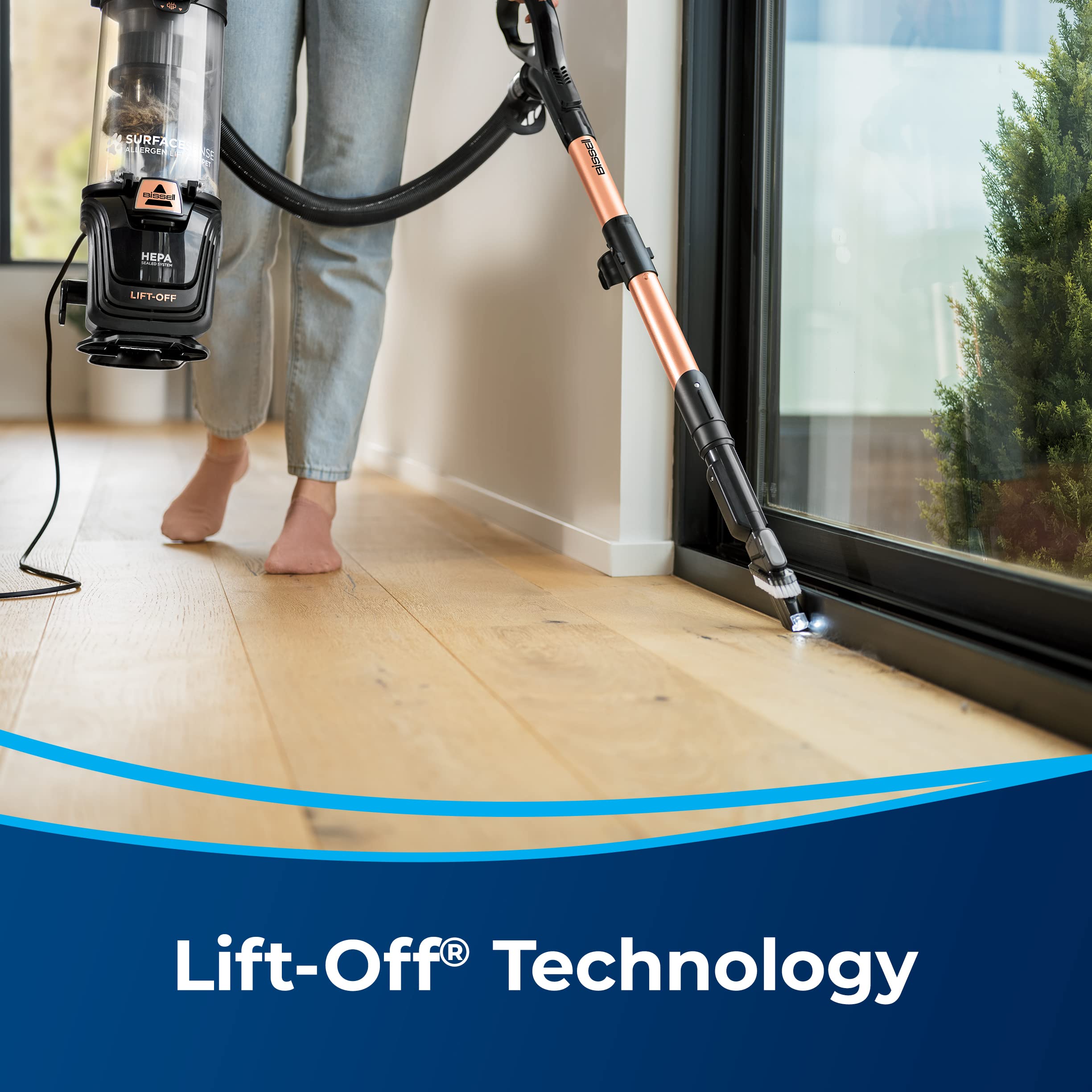 Bissell SurfaceSense Pet Vacuum with Lift-Off Technology