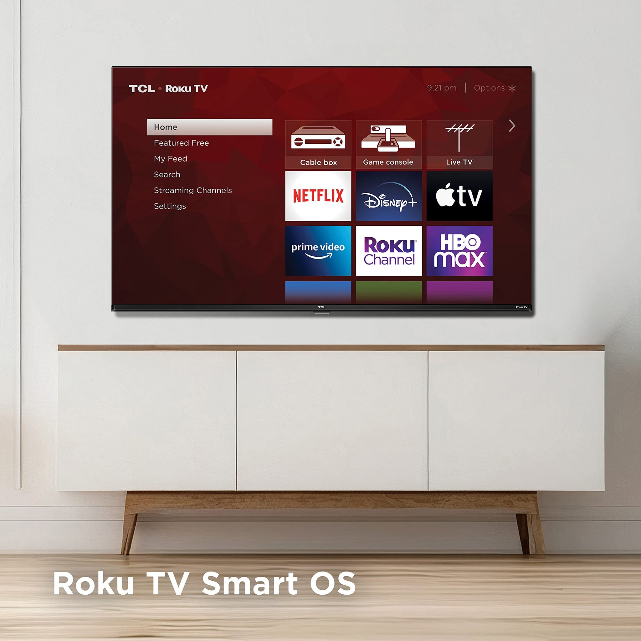 TCL 40 Inch 1080p LED Smart TV with Roku