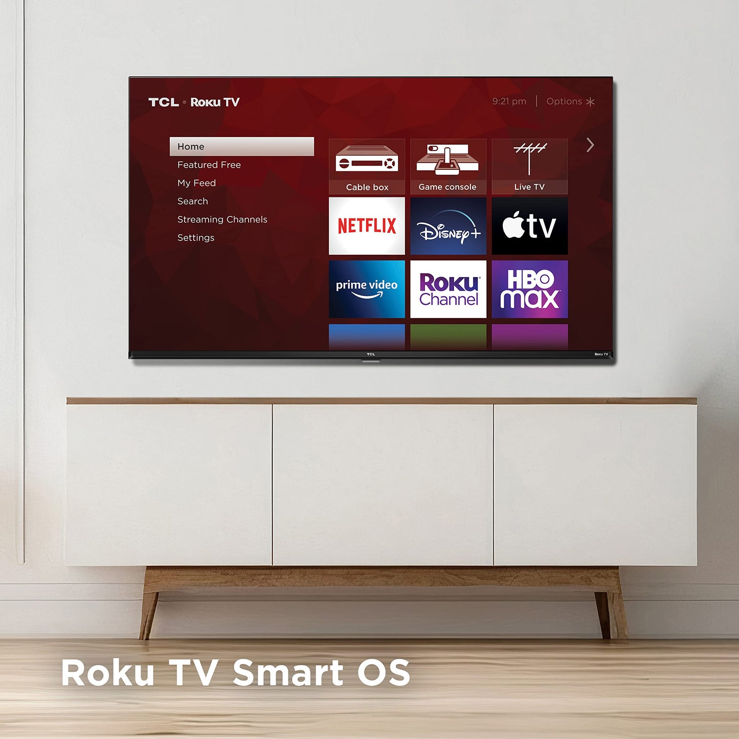 TCL 40 Inch 1080p LED Smart TV with Roku