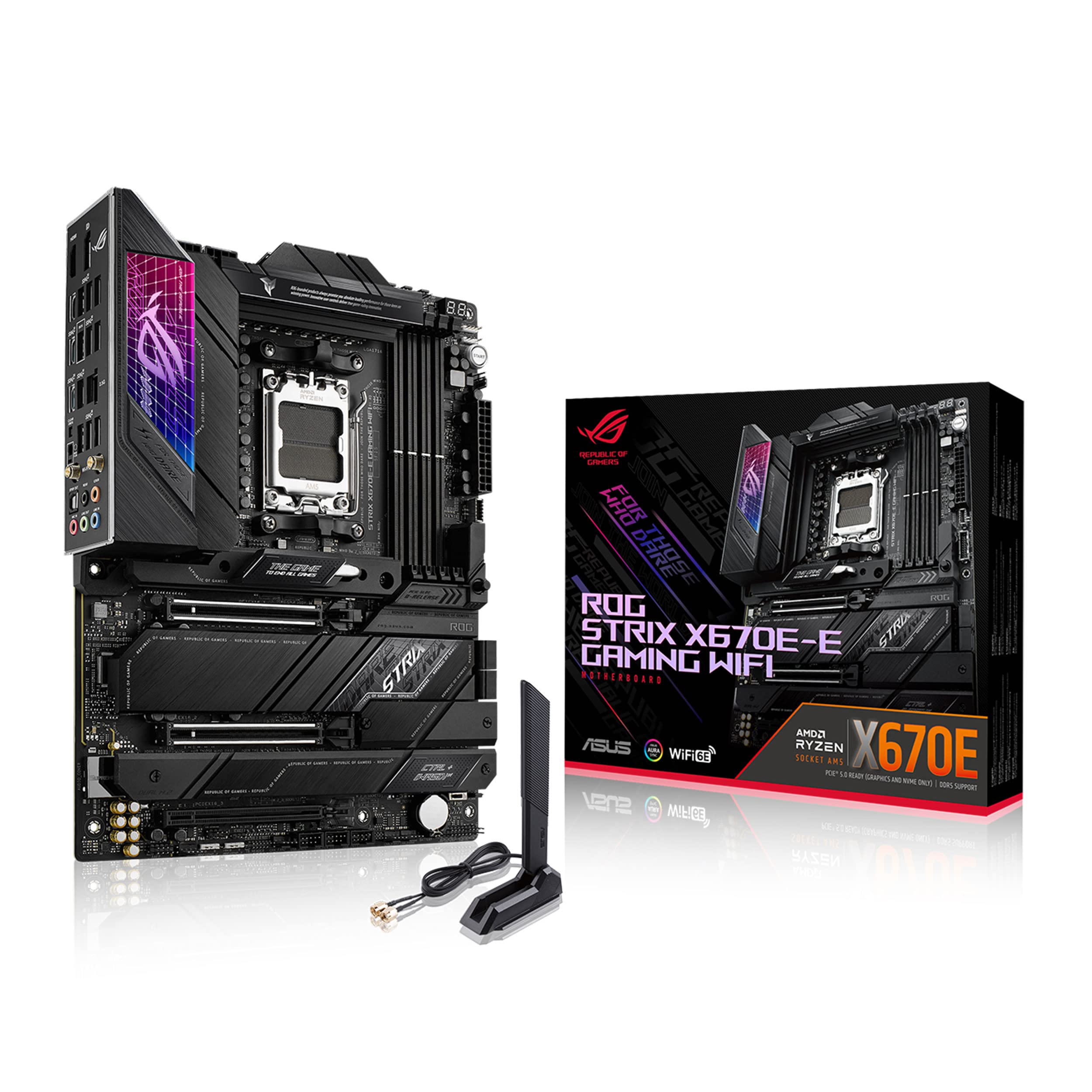 ASUS ROG Strix X870E-E Gaming Motherboard with WiFi 7