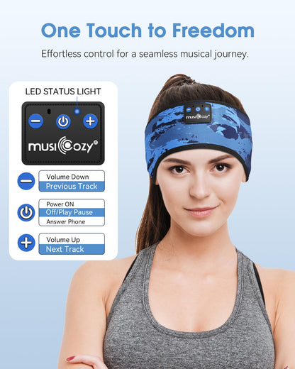 Sleep Headphones Headband Bluetooth 5.4 Wireless Earphones