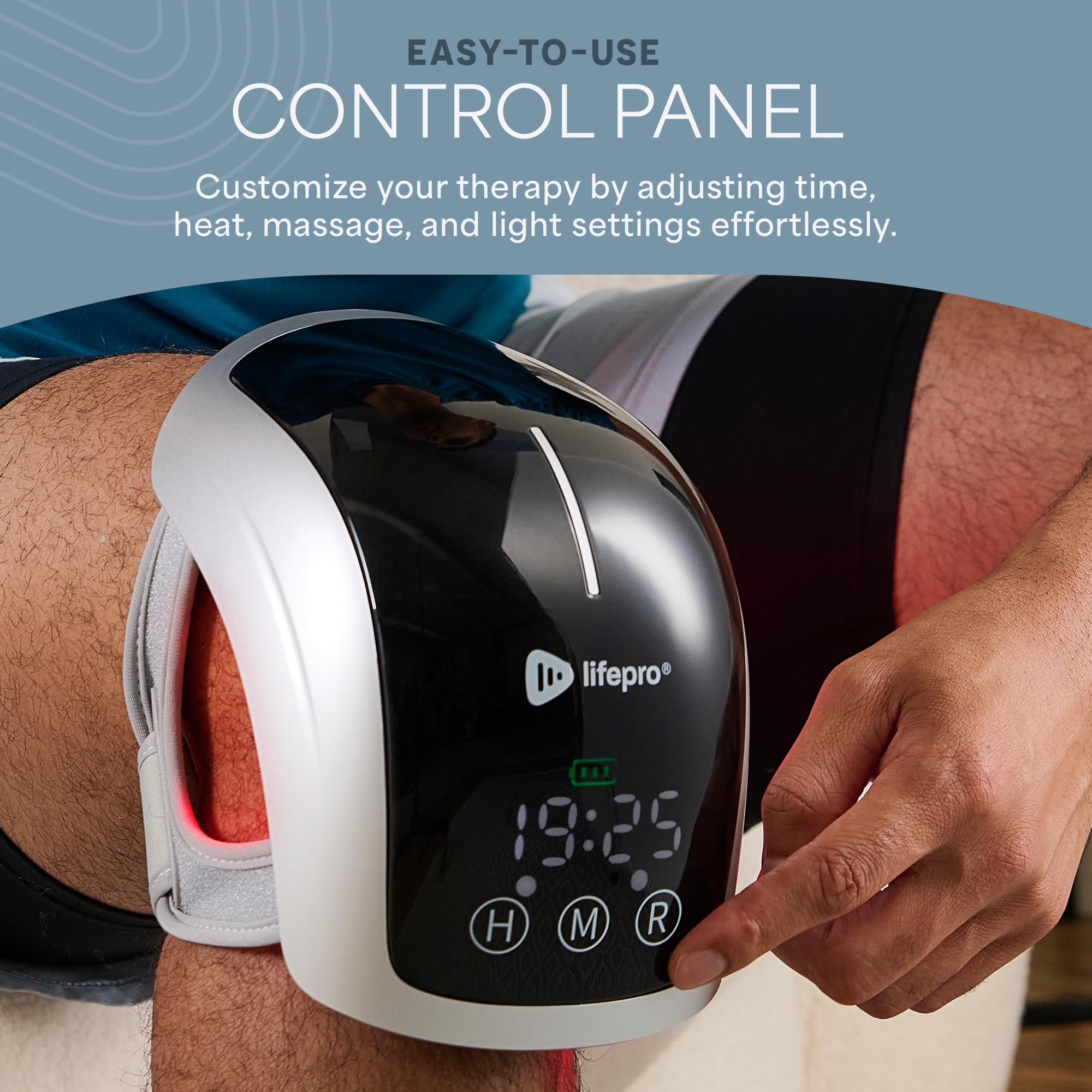 Portable Red Light Therapy Knee Brace for Pain Relief