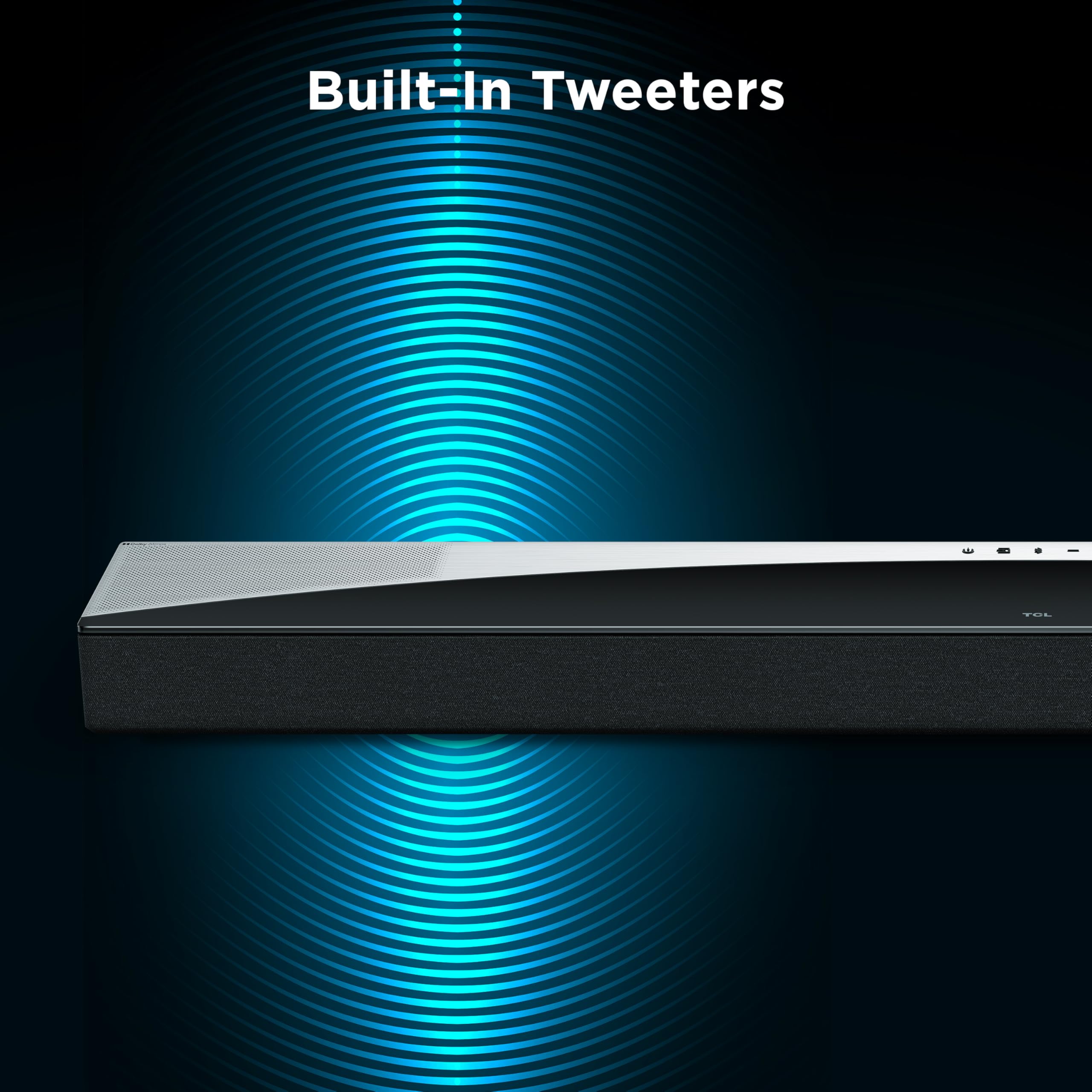 TCL Q85H 7.1.4 Channel Sound Bar with Dolby Atmos