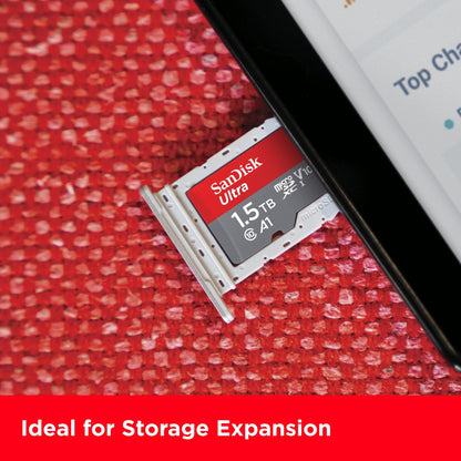 SanDisk 256GB Ultra MicroSD Card Fast Transfer Speeds