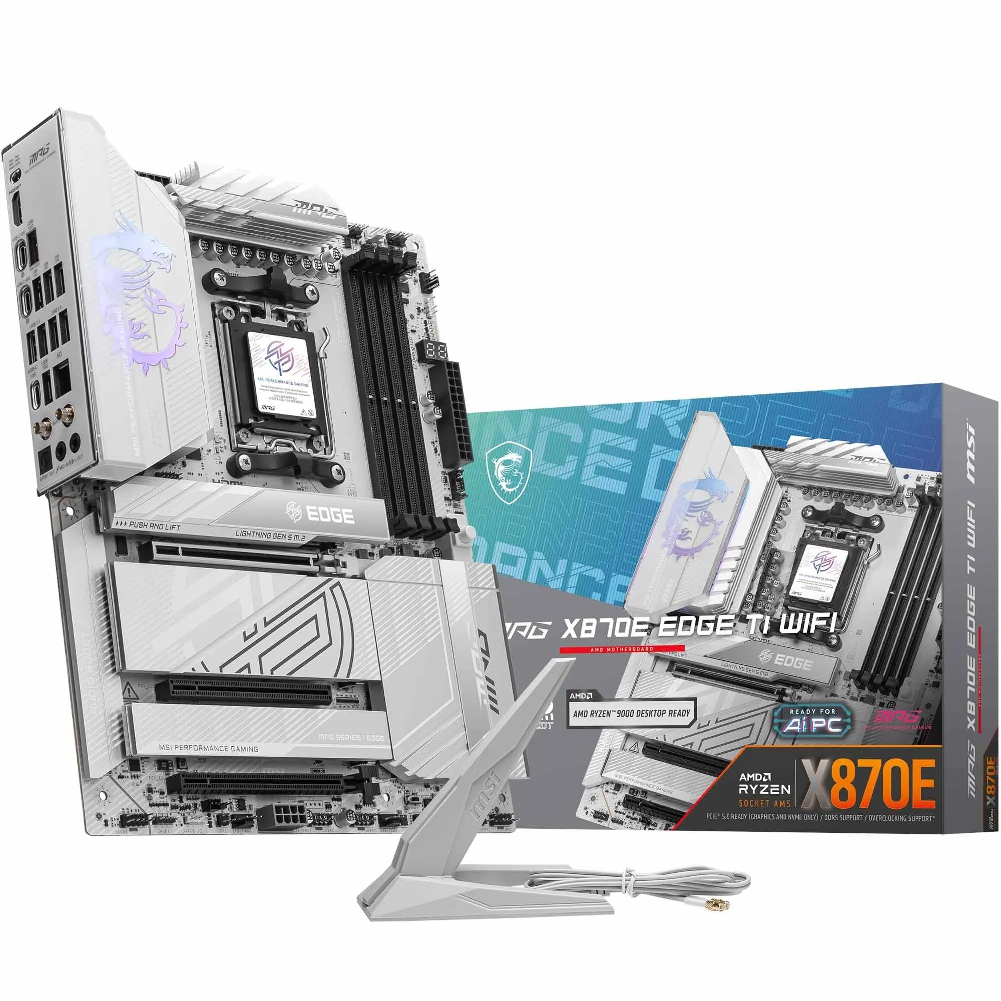 MSI MAG X870 Tomahawk WiFi Gaming Motherboard for AMD Ryzen
