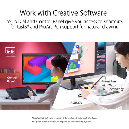 ASUS ProArt 24 Inch Monitor with 100 Percent sRGB Accuracy