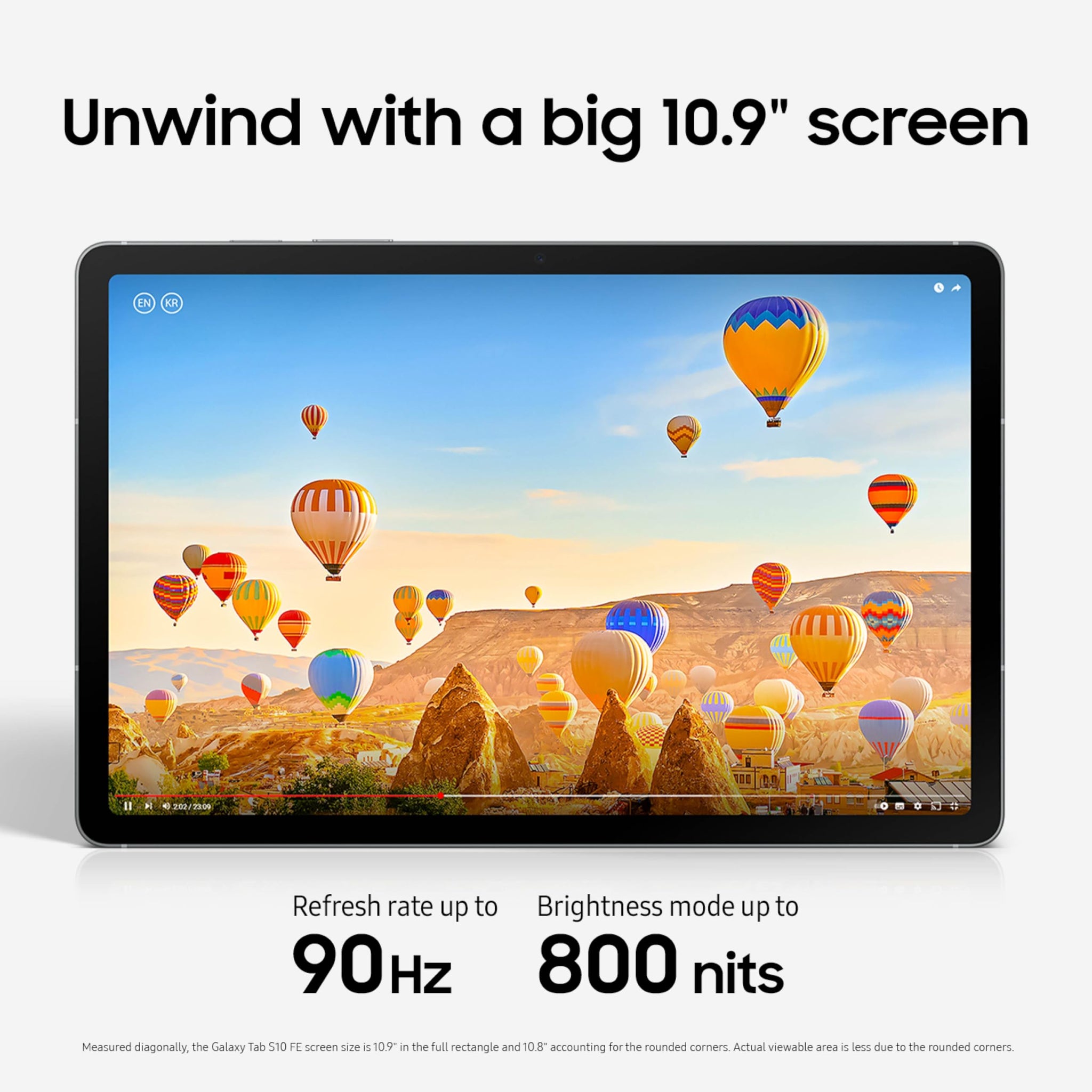 Samsung Galaxy Tab S10 FE 128GB WiFi Tablet With Pen