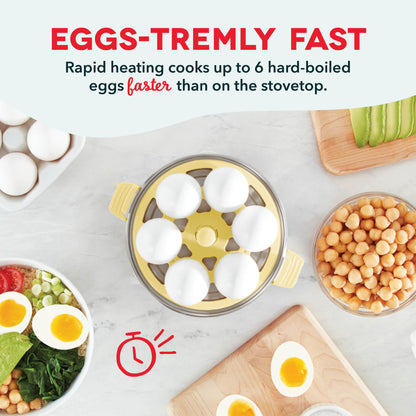 Dash Rapid Egg Cooker 6 Egg Capacity Auto Shut Off Aqua