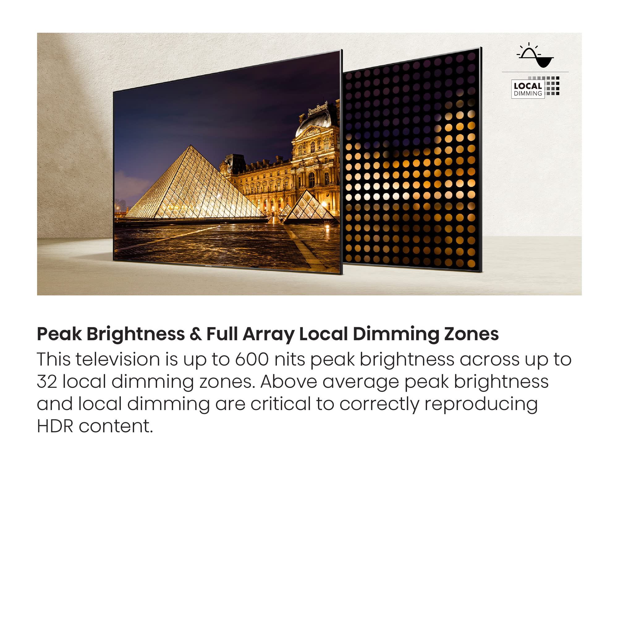 Hisense 75 Inch 4K UHD Smart TV with Quantum Dot Color