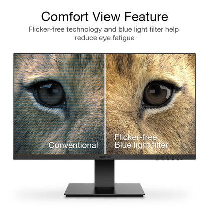 KOORUI 27 Inch IPS Monitor 1080p 100Hz HDMI VGA VESA Tilt