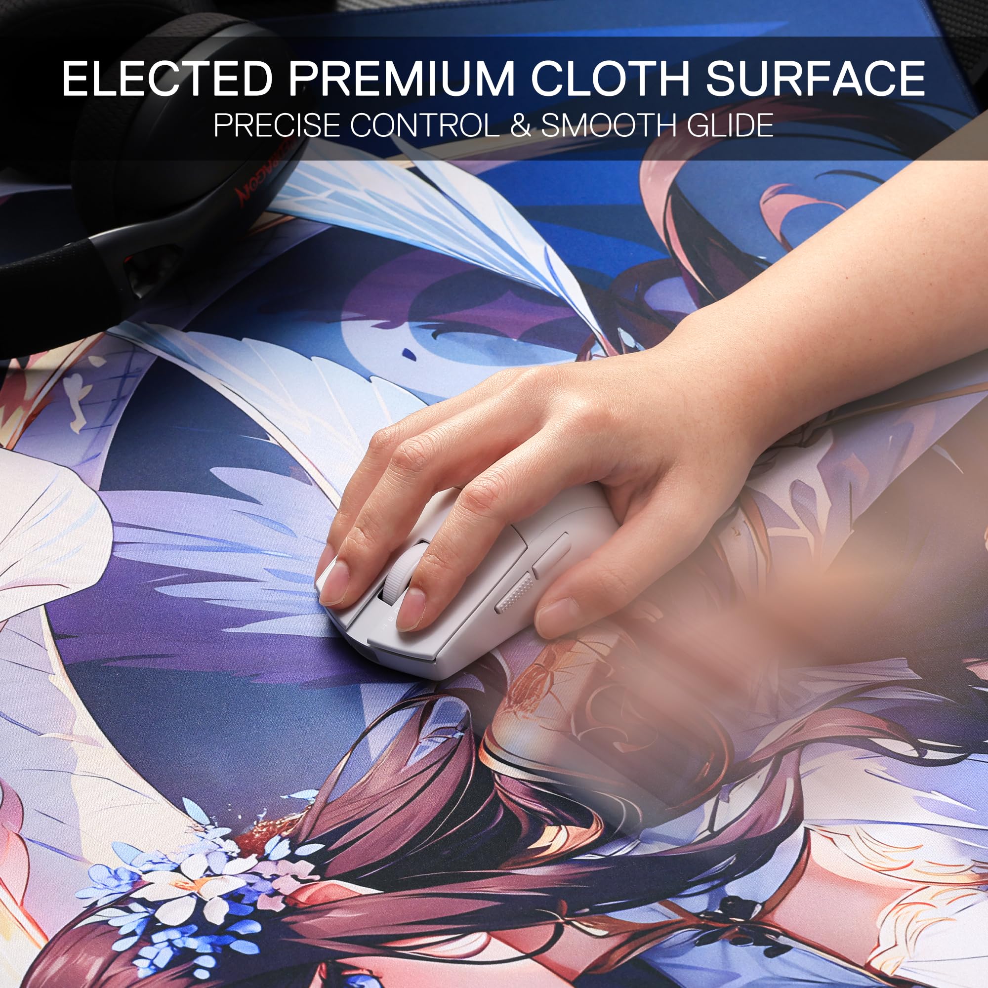 Redragon Anime Gaming Mouse Pad With Smooth Surface