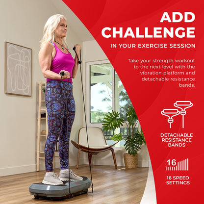 Sunny Health and Fitness Vibration Plate for Weight Loss