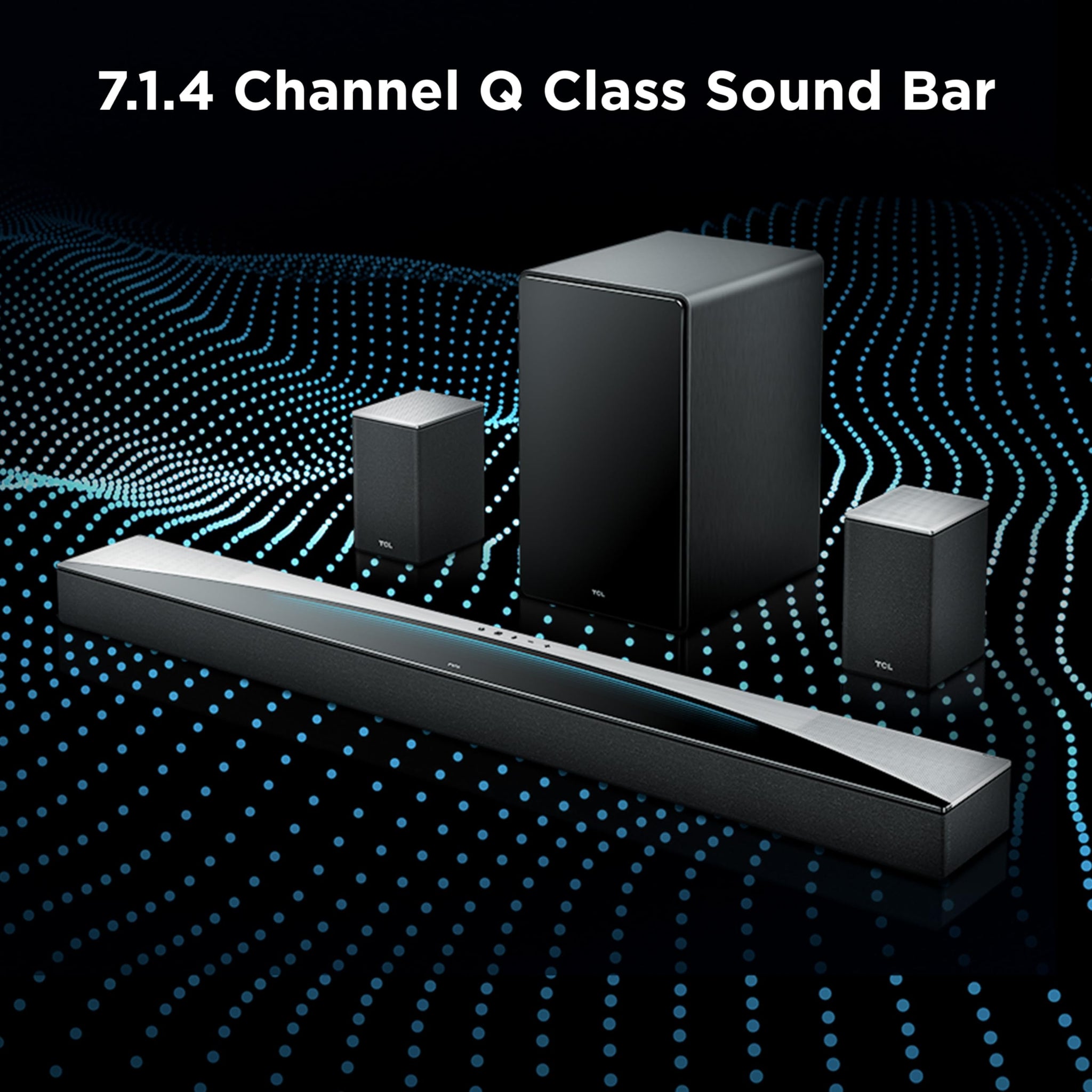 TCL Q85H 7.1.4 Channel Sound Bar with Dolby Atmos