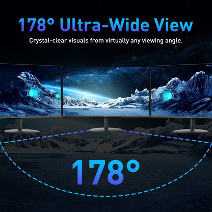 Sansui 27 Inch WQHD Gaming Monitor 180Hz 1ms DP HDMI HDR