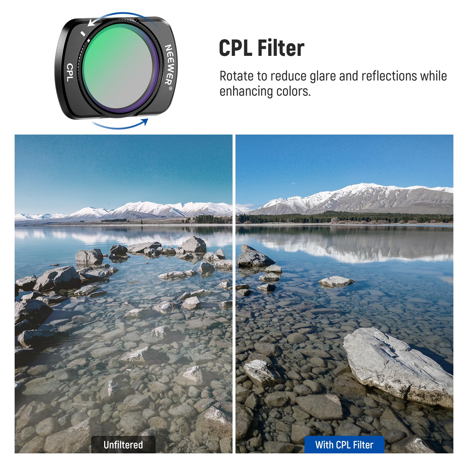 Neewer HD CPL ND Filter Kit for DJI OSMO Pocket