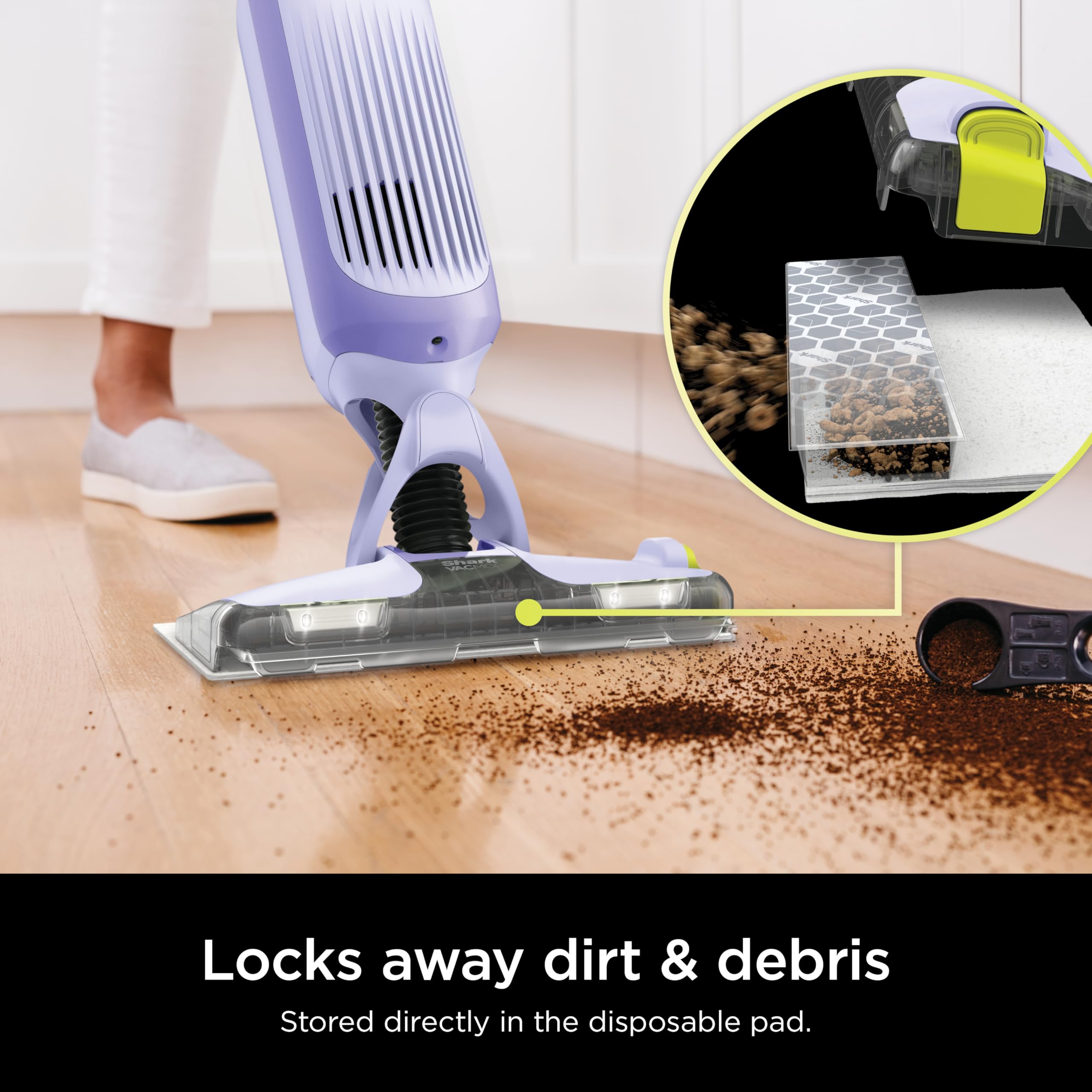 Shark VACMOP Pro Cordless Hard Floor Cleaner with Powerful Suction