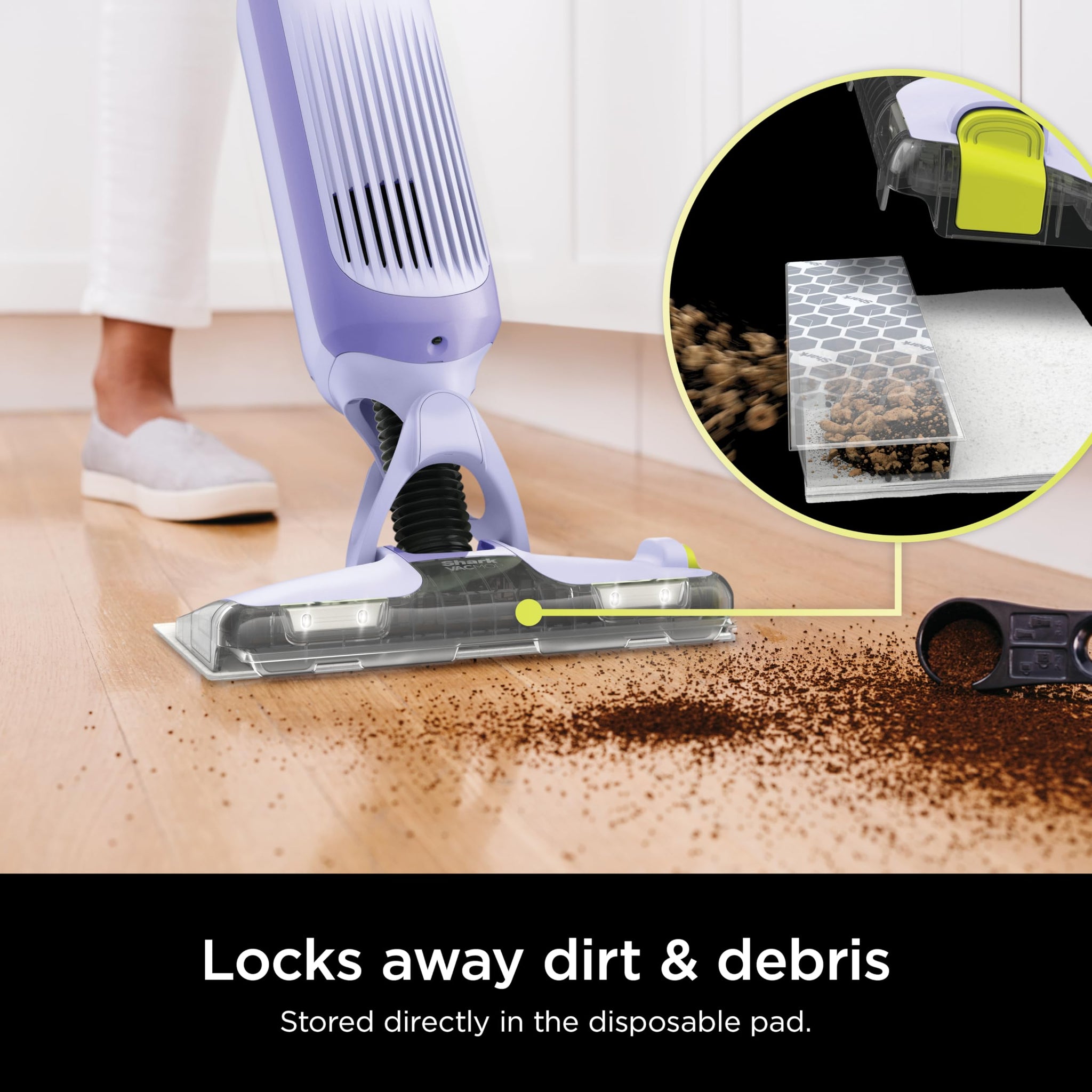 Shark VACMOP Pro Cordless Hard Floor Cleaner with Powerful Suction
