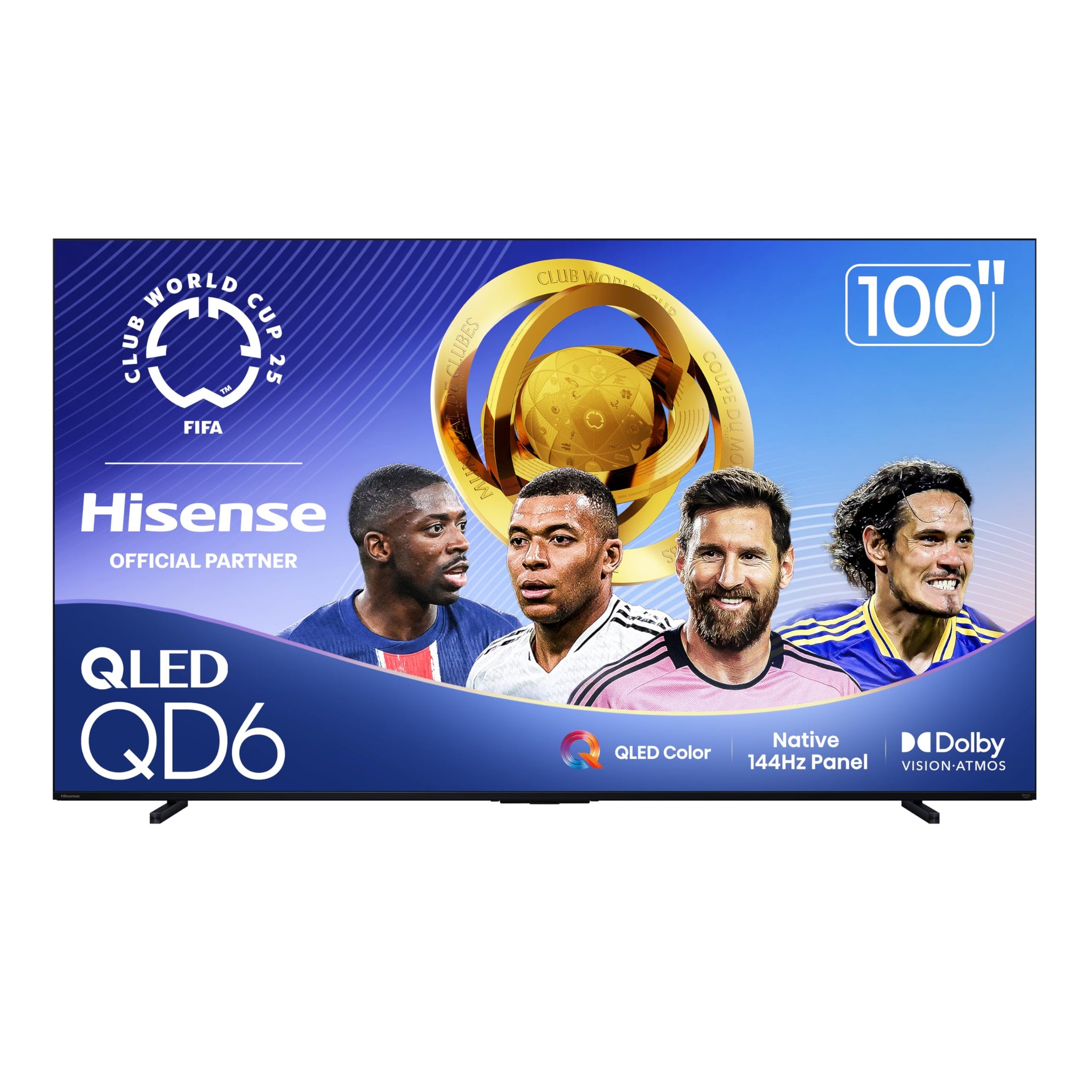 Hisense 55 Inch QLED 4K Smart TV with Dolby Vision