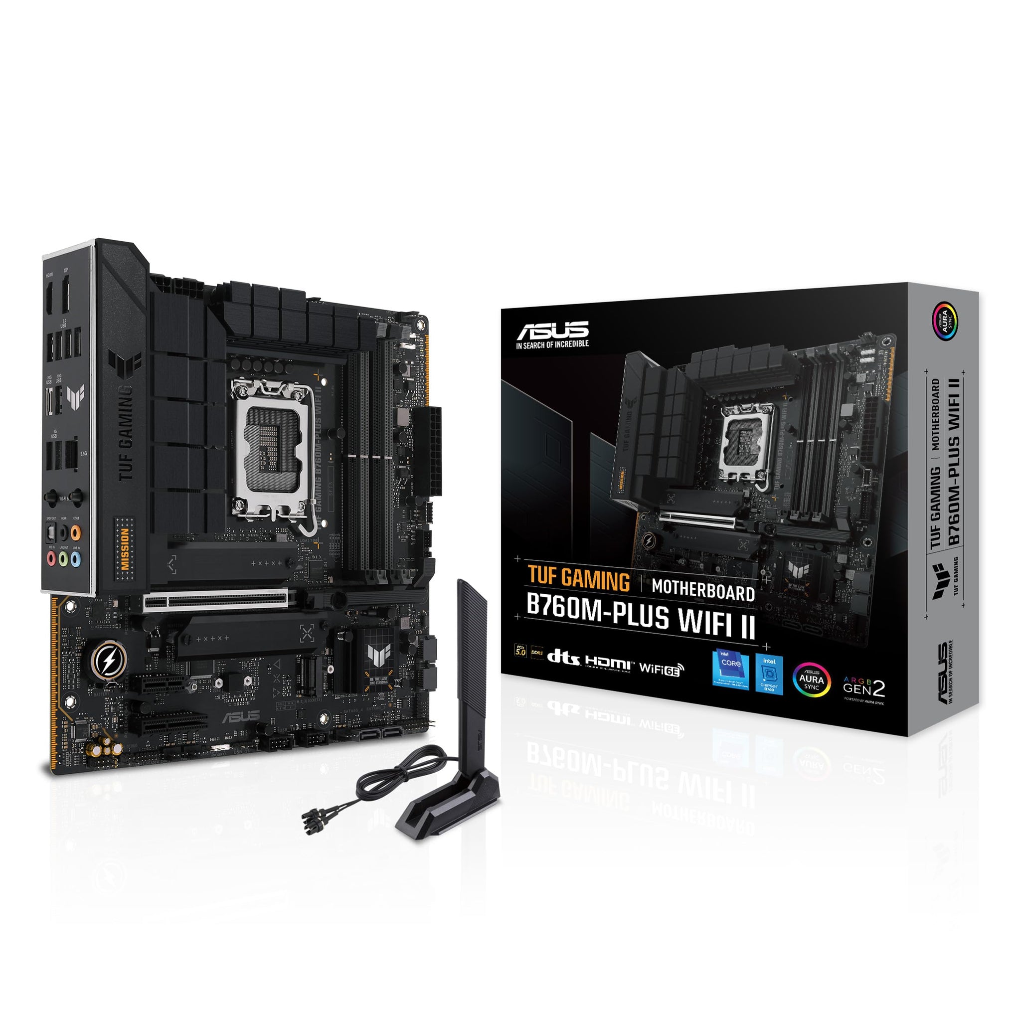 ASUS TUF Gaming B760 Plus WiFi Motherboard for Ultimate Performance