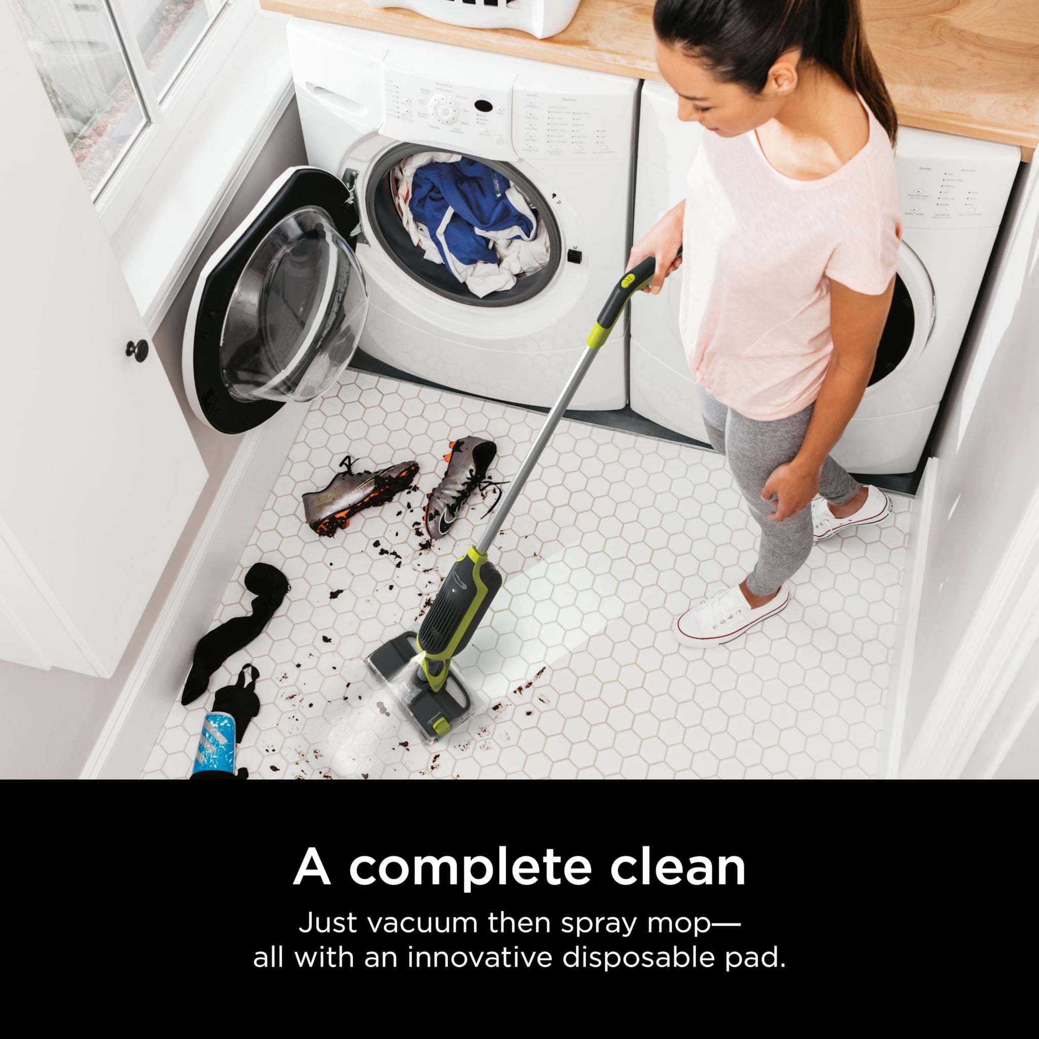 Shark VACMOP Pro Cordless Hard Floor Cleaner with Powerful Suction