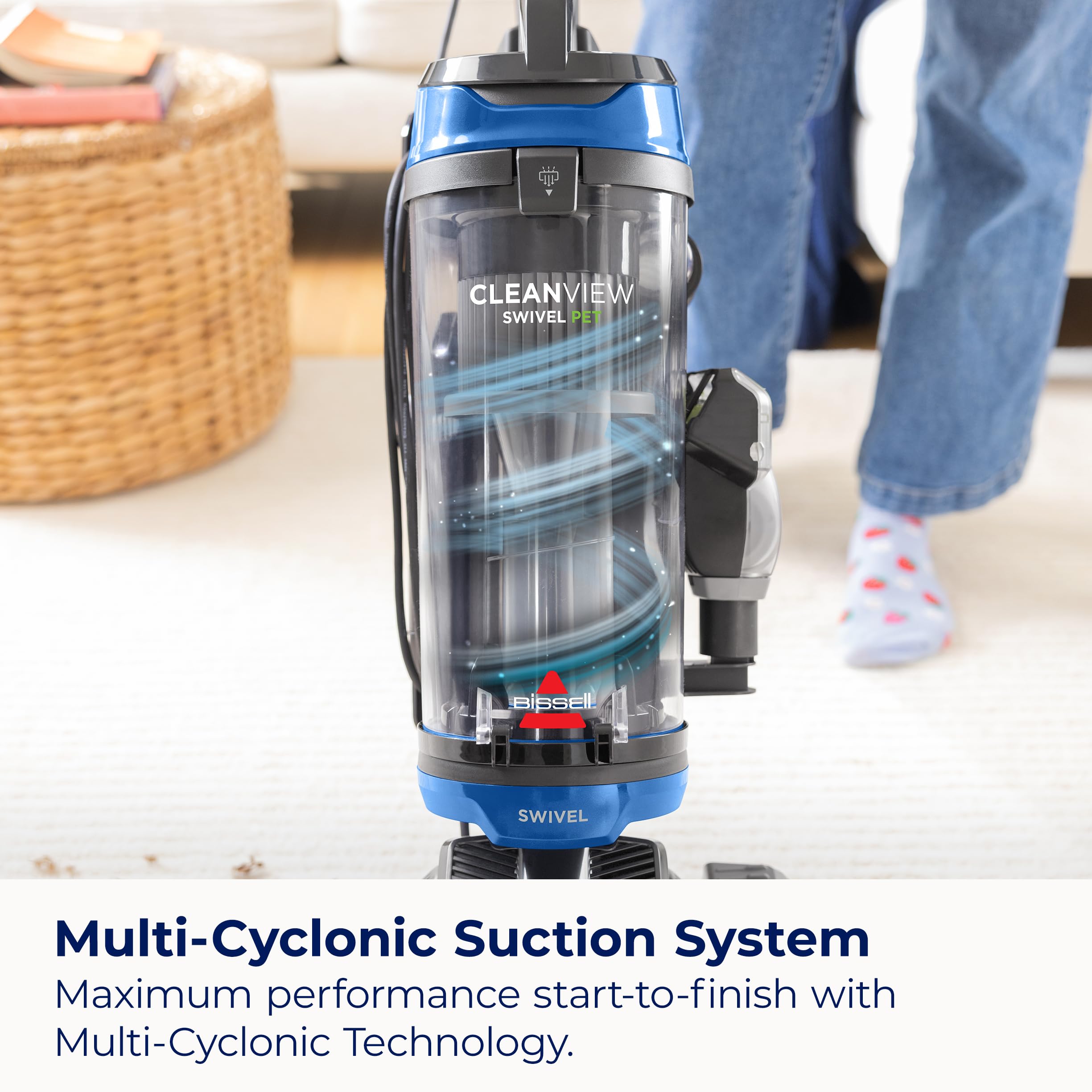 Bissell CleanView Swivel Vacuum for Powerful Pet Hair Pickup