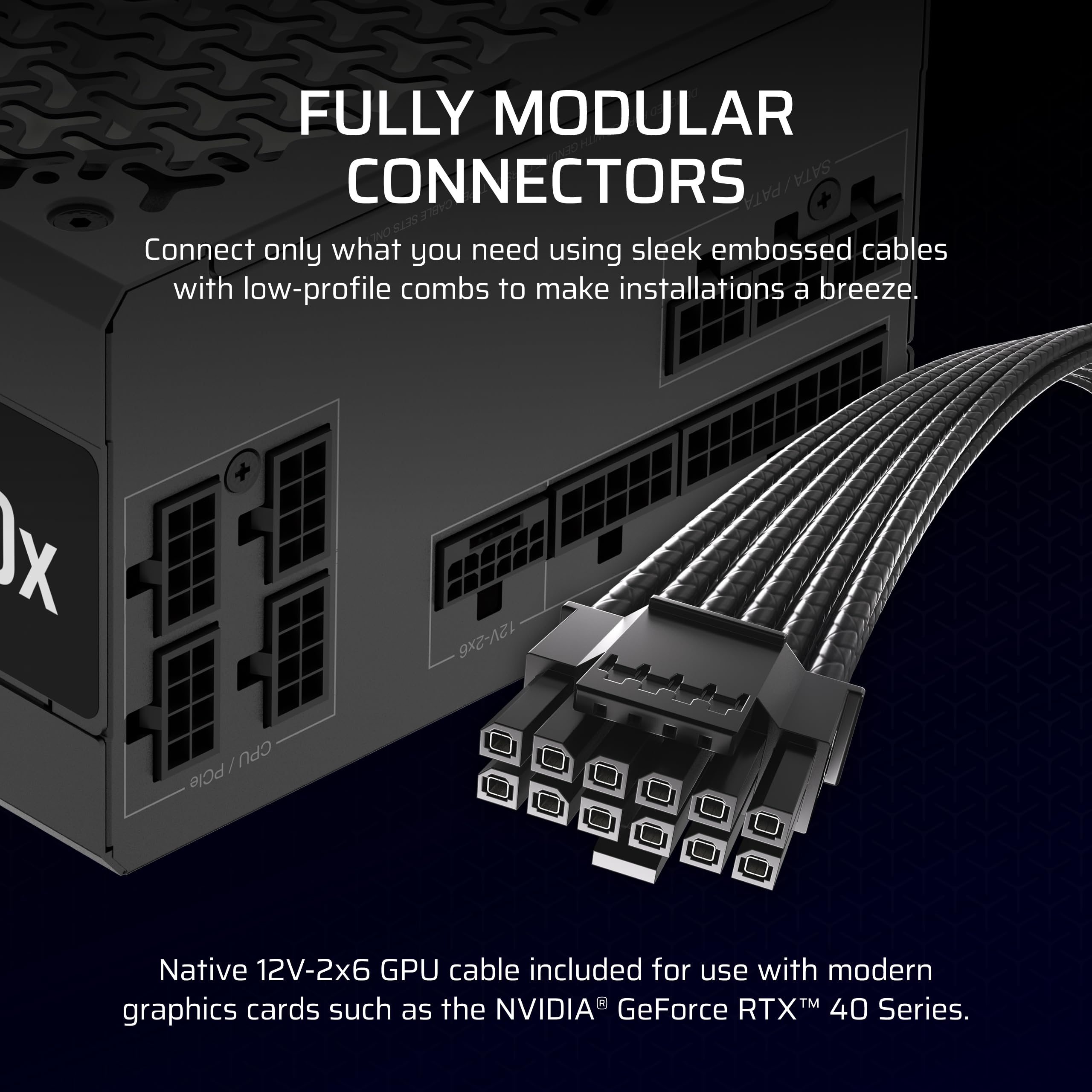 Corsair RM1000x Fully Modular Low Noise Power Supply