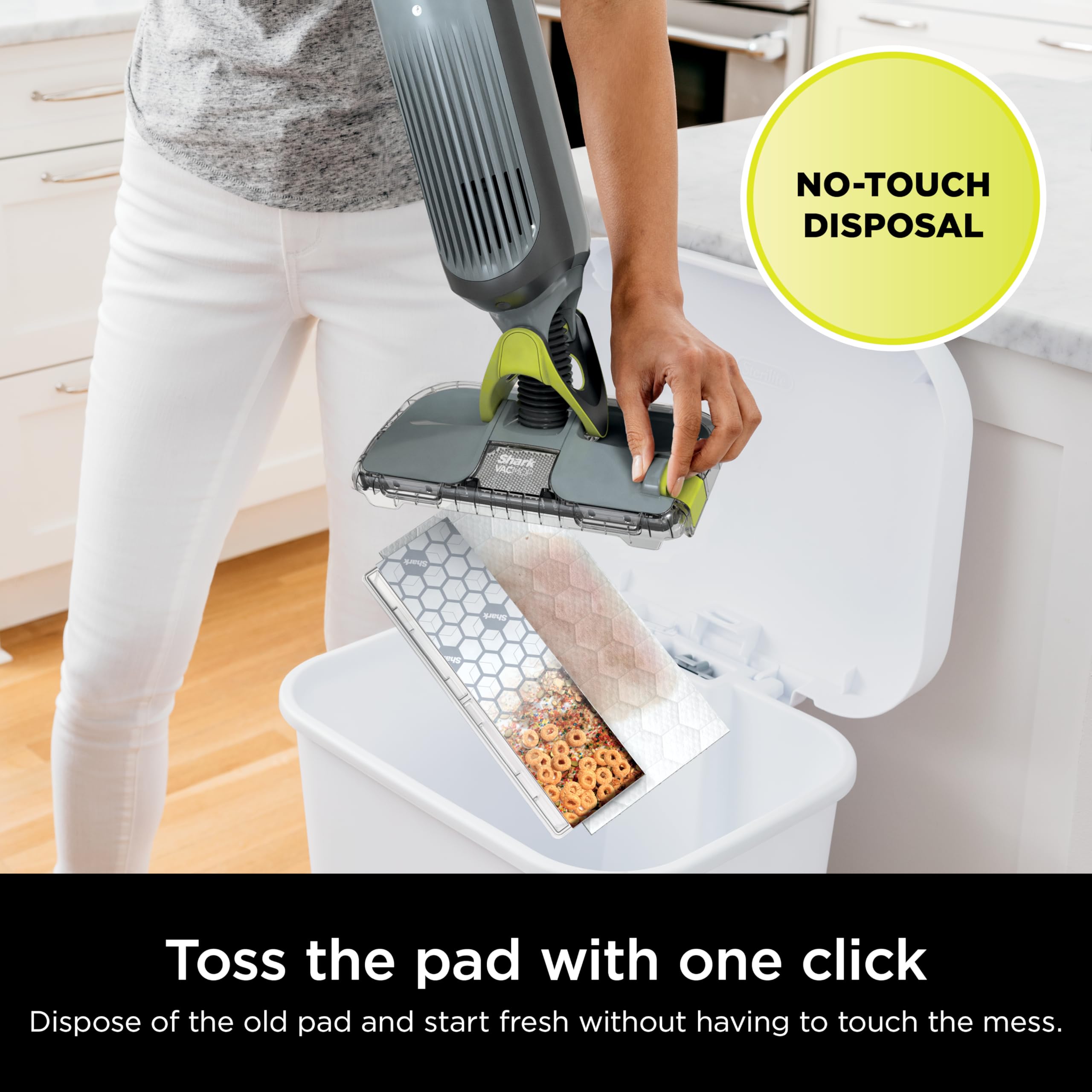 Shark VACMOP Pro Cordless Hard Floor Cleaner with Powerful Suction