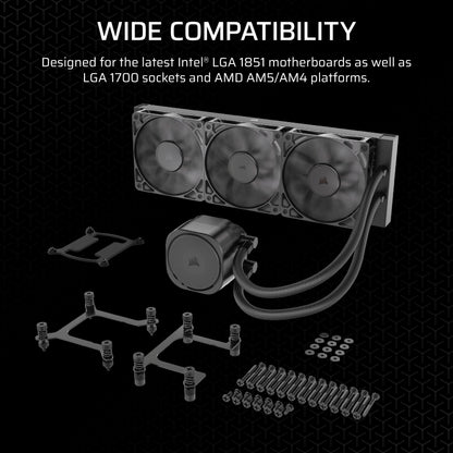 Corsair Nautilus 360 RS ARGB Liquid CPU Cooler