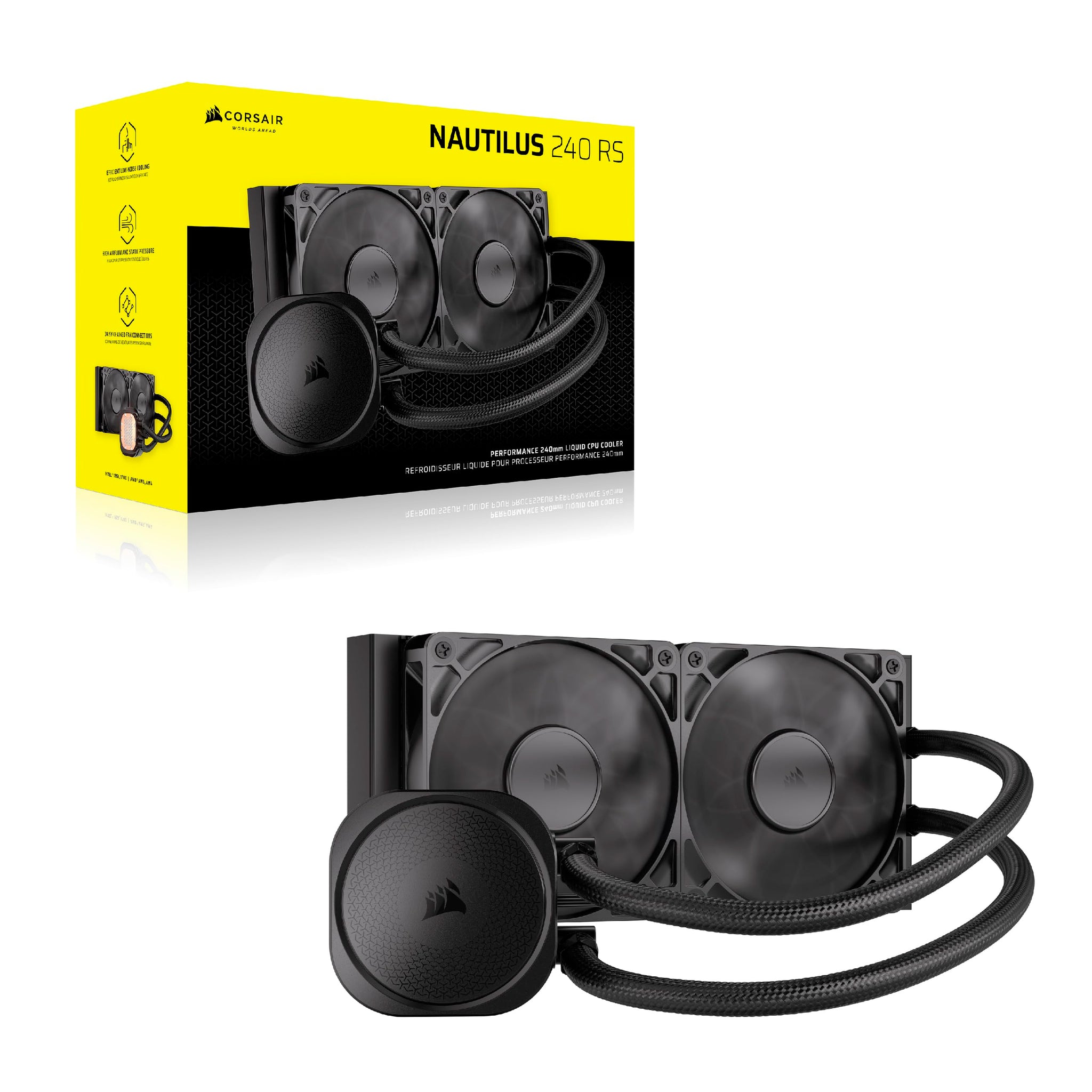 Corsair Nautilus 360 RS ARGB Liquid CPU Cooler