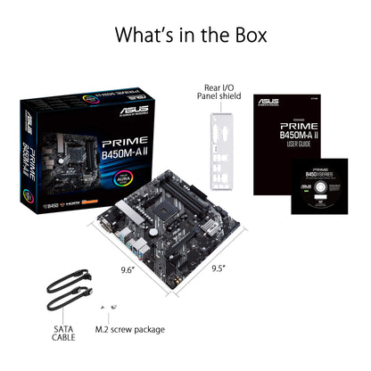 ASUS Prime B550M-A WiFi II Motherboard with PCIe 4.0